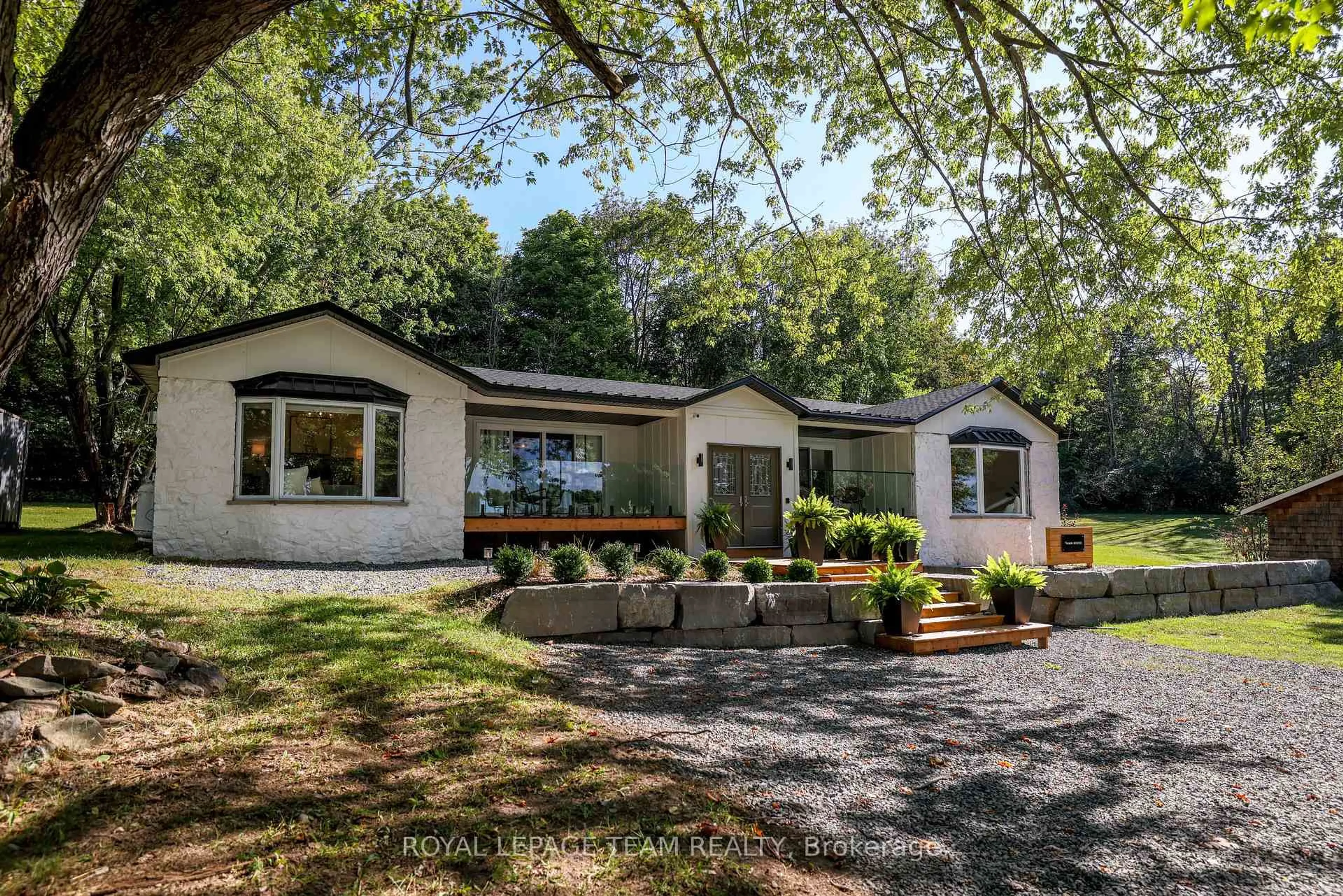 Home with brick exterior material, street for 551 LITTLE RIDEAU LAKE Rd, Rideau Lakes Ontario K0G 1V0