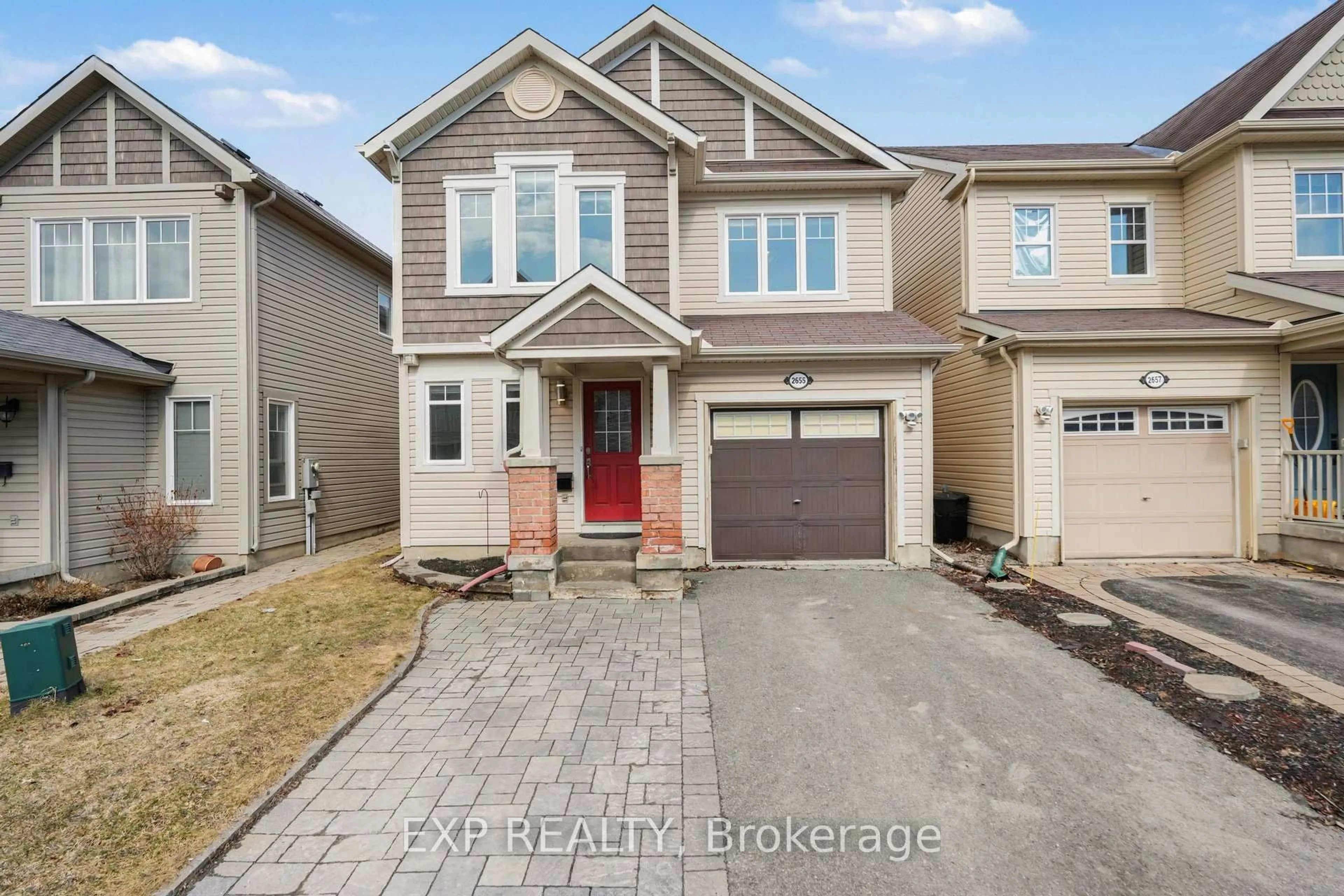 Home with brick exterior material, street for 2655 Baynes Sound Way, Ottawa Ontario K2J 0X2