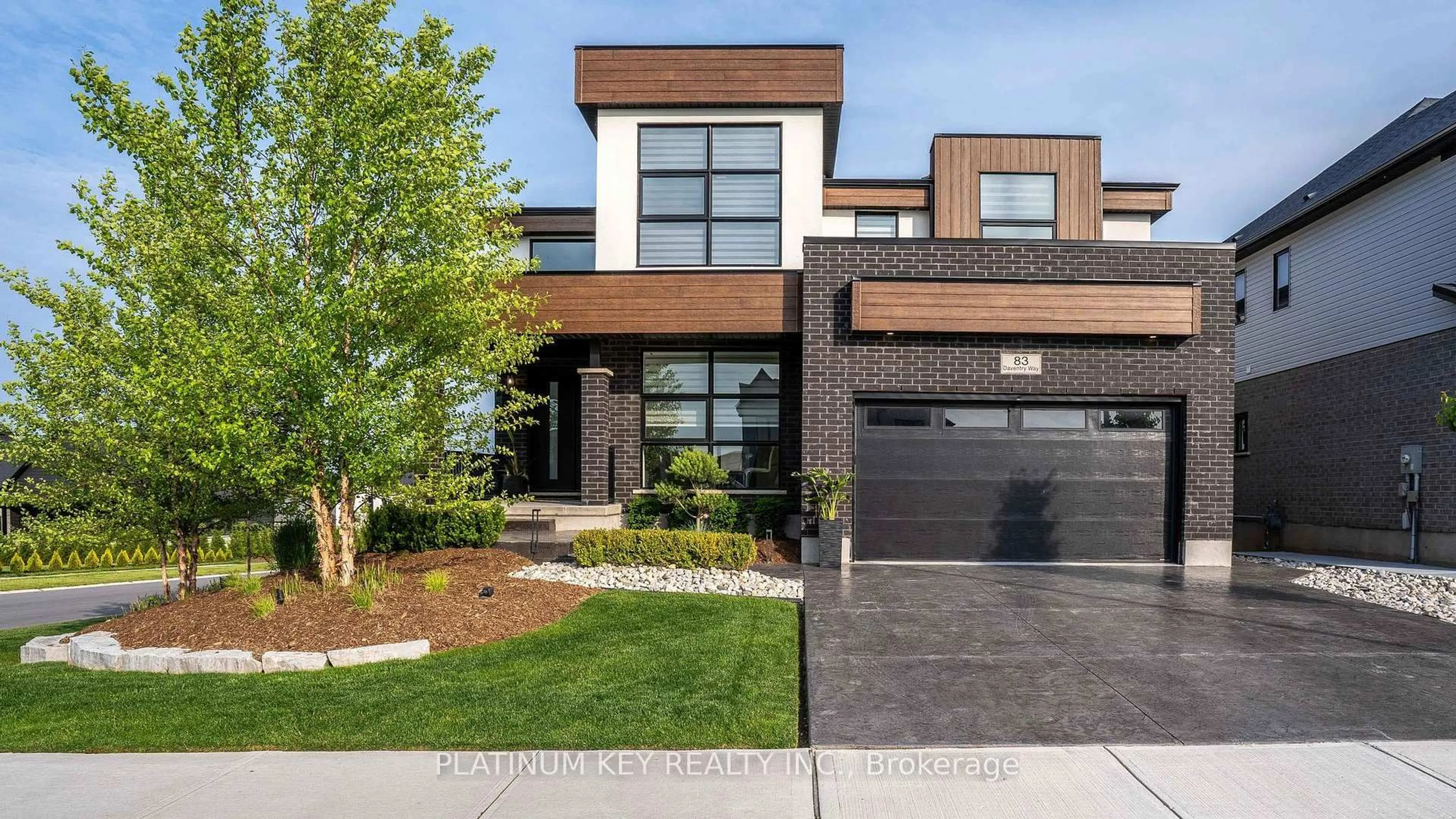 Home with brick exterior material, street for 83 Daventry Way, Middlesex Centre Ontario N0L 1R0