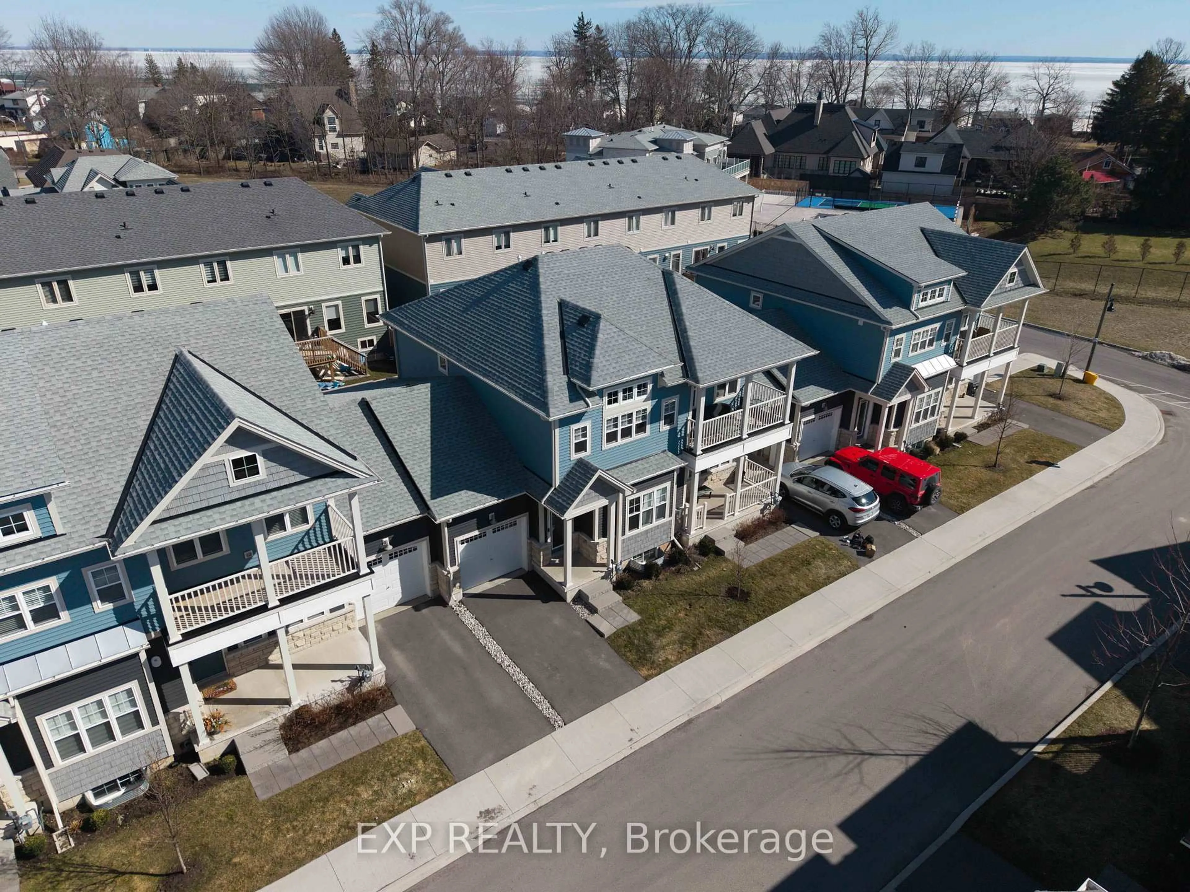 A pic from outside/outdoor area/front of a property/back of a property/a pic from drone, street for 9B Shores Lane, Fort Erie Ontario L0S 1B0