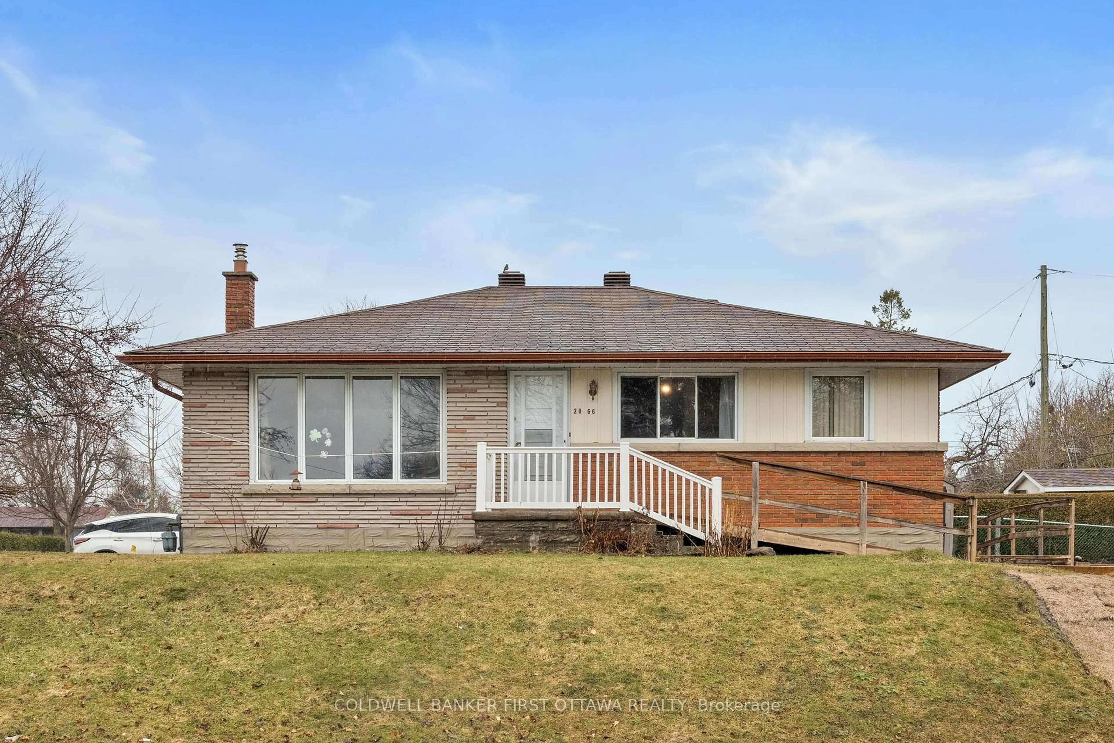 Home with brick exterior material, street for 2066 Saunderson Dr, Ottawa Ontario K1G 2E6