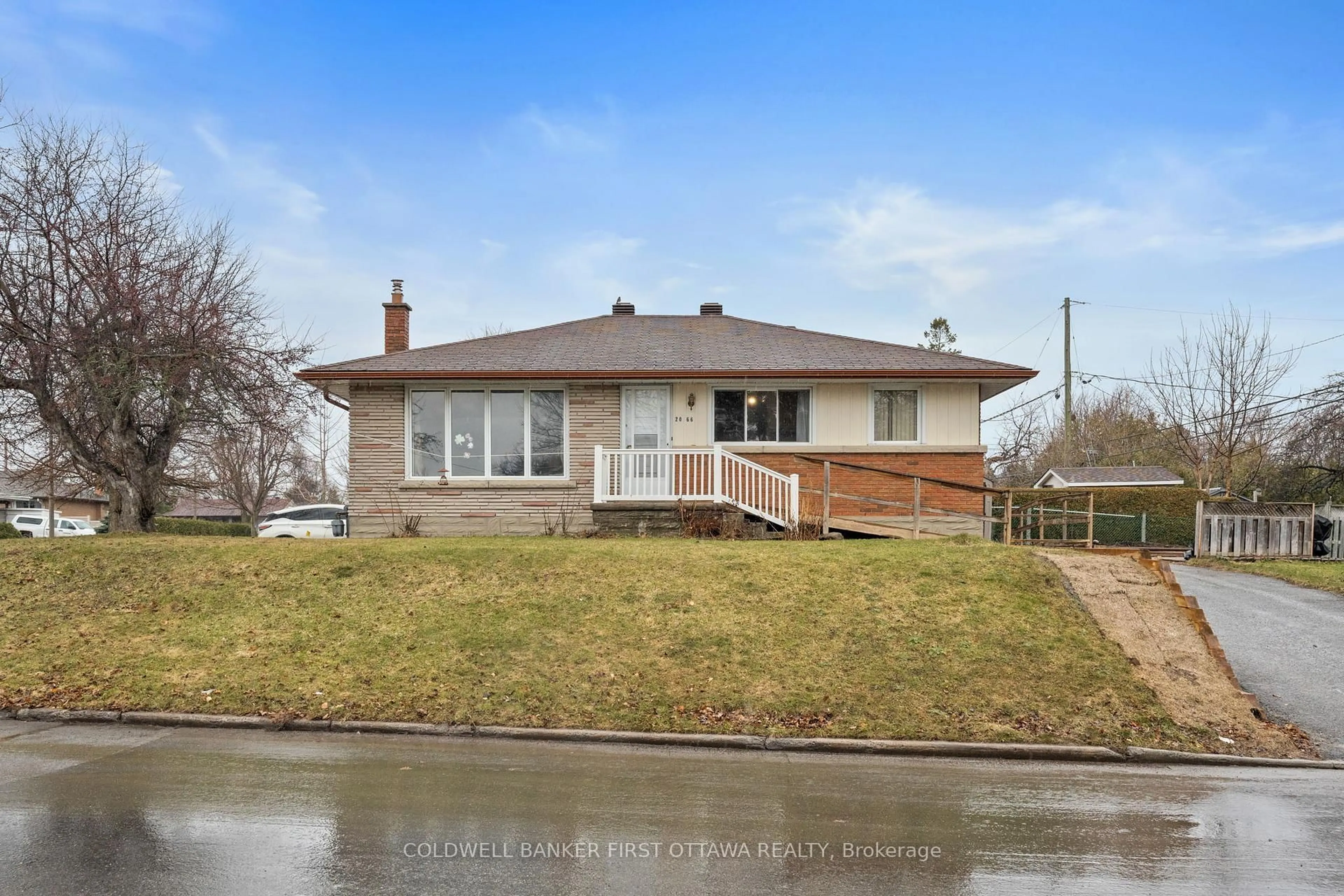 Home with brick exterior material, street for 2066 Saunderson Dr, Ottawa Ontario K1G 2E6