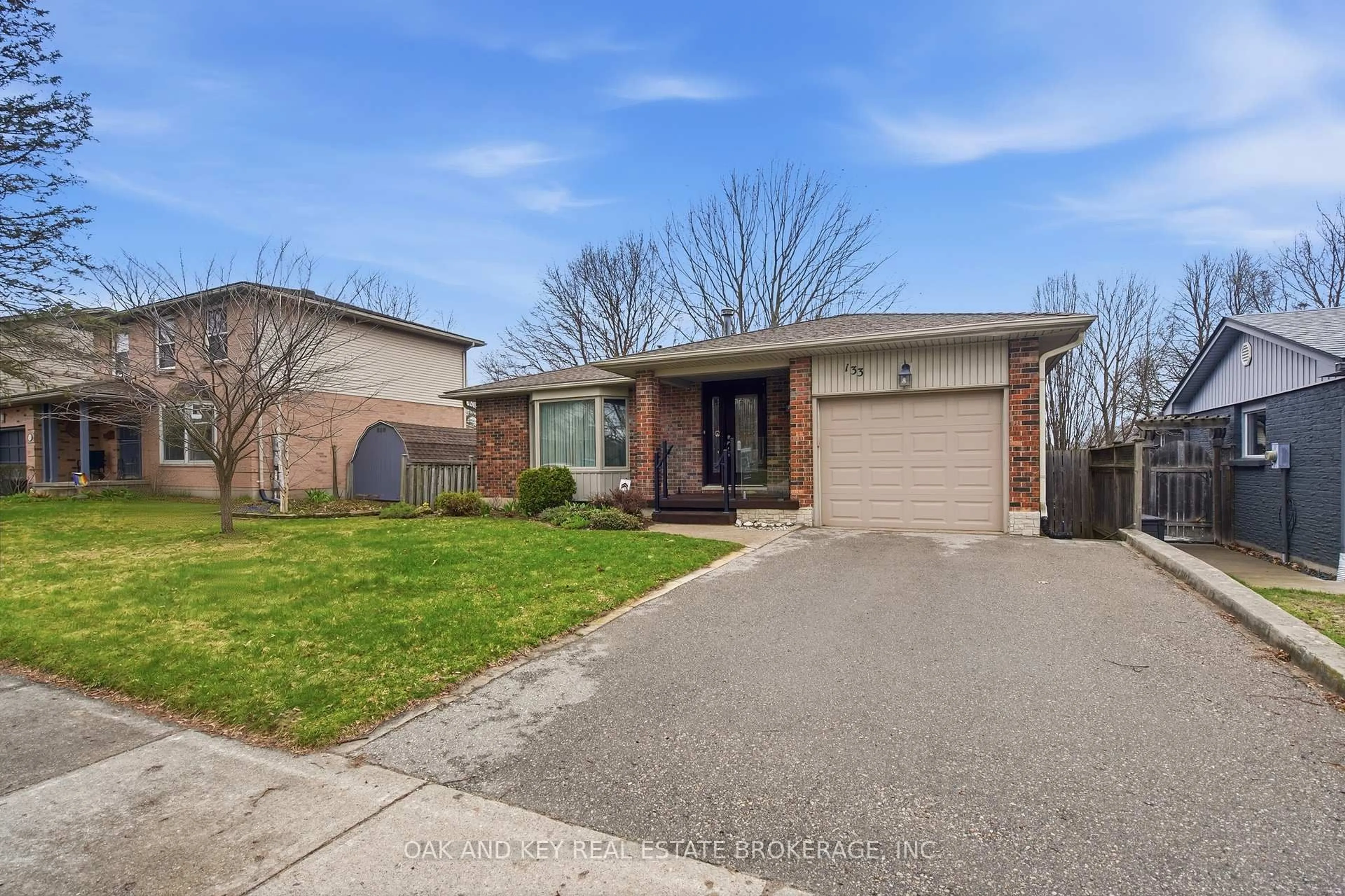 Home with brick exterior material, street for 133 Fairlane Ave, London South Ontario N6K 3E5