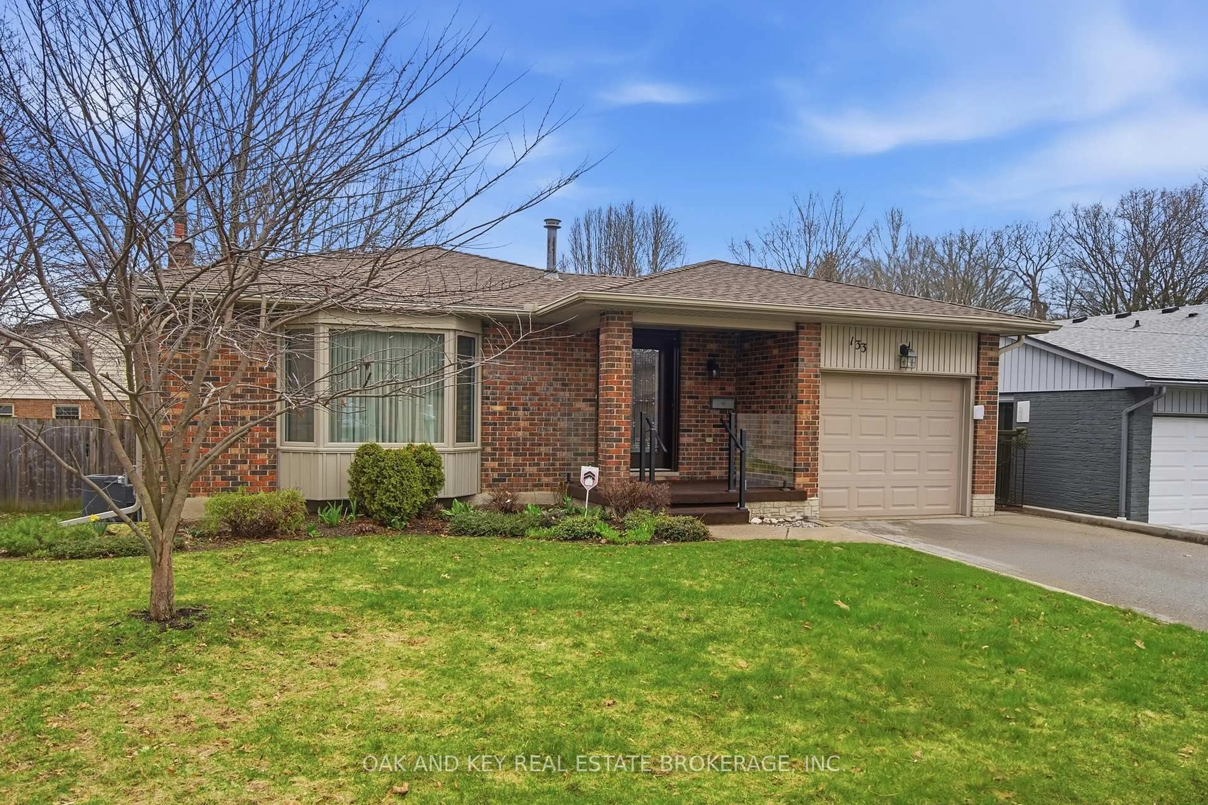 Home with brick exterior material, street for 133 Fairlane Ave, London South Ontario N6K 3E5