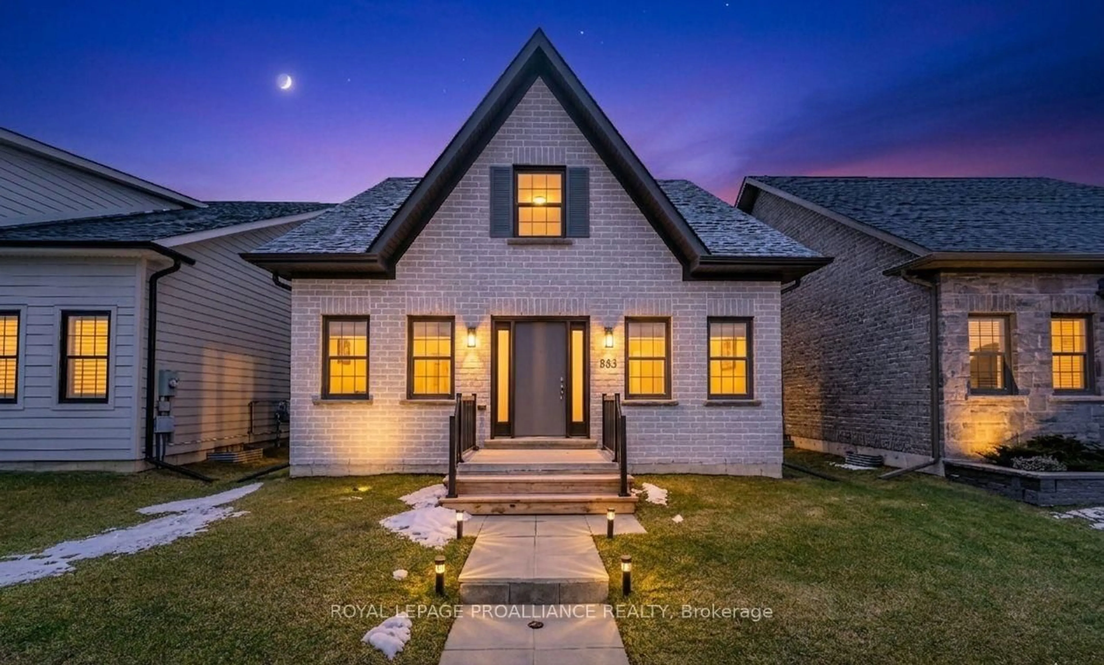 Home with brick exterior material, street for 883 Ernest Allen Blvd, Cobourg Ontario K9A 1W9