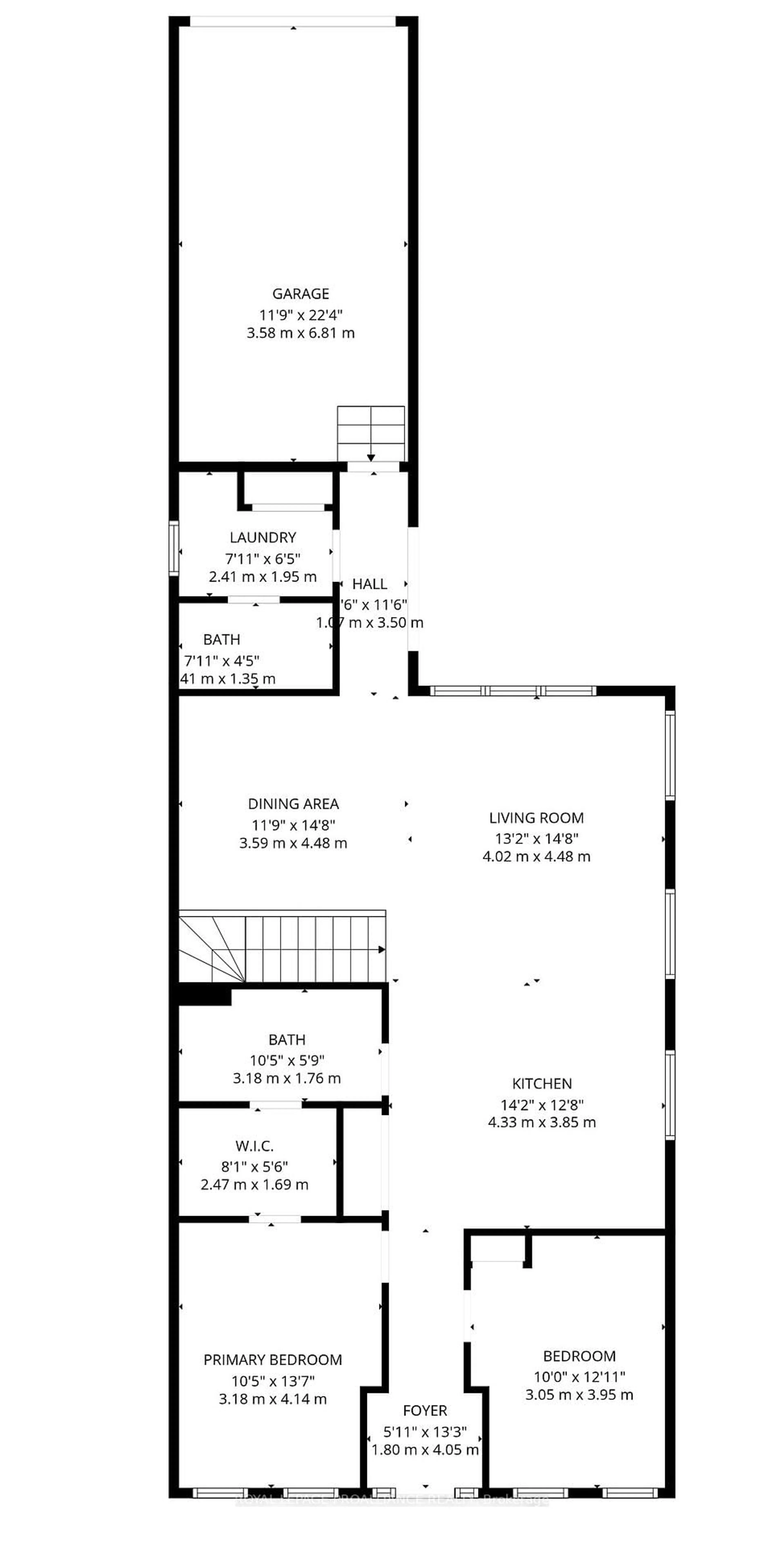 Floor plan for 883 Ernest Allen Blvd, Cobourg Ontario K9A 1W9