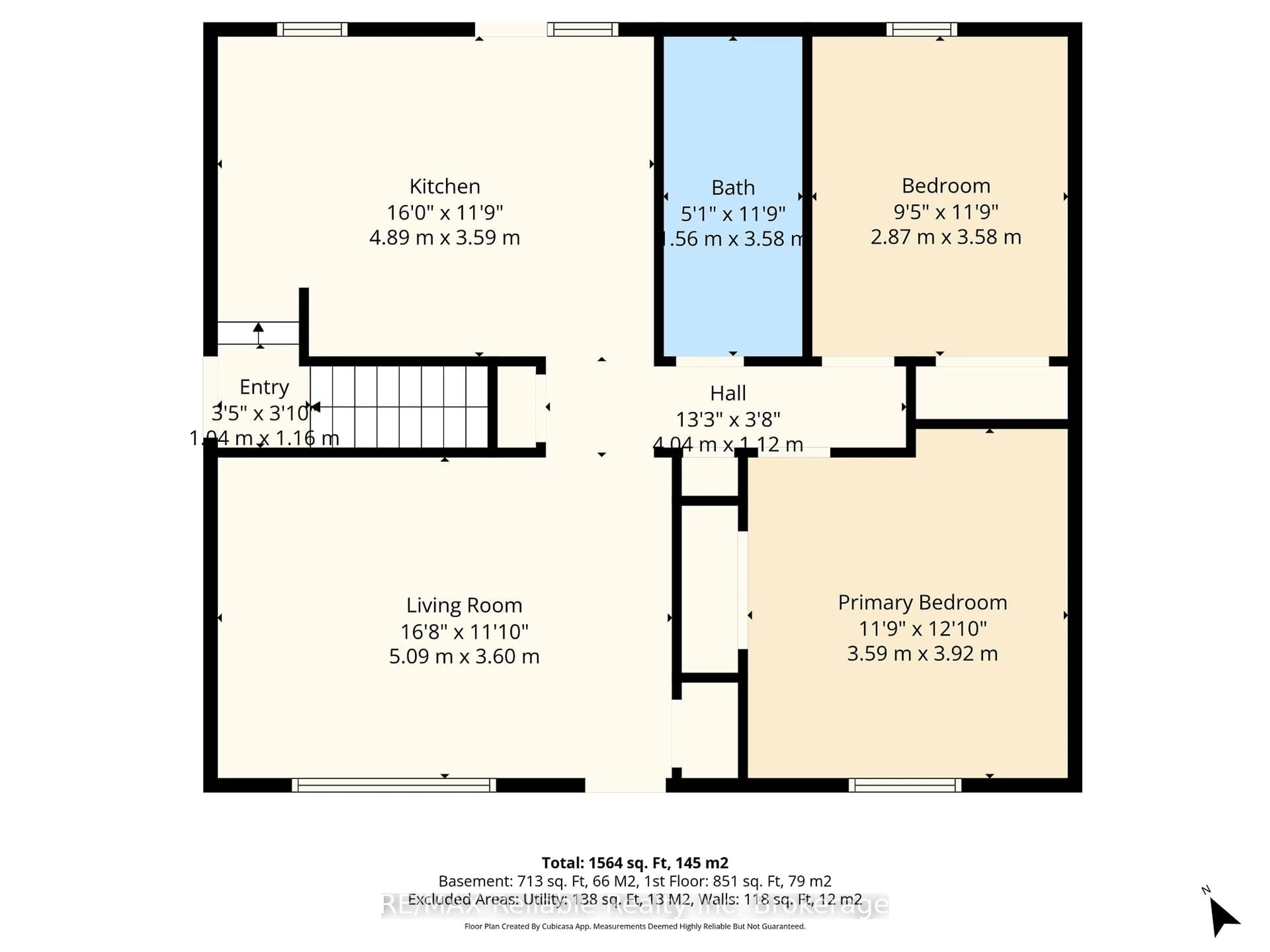 Floor plan for 116 Duke St, Huron East Ontario N0K 1W0