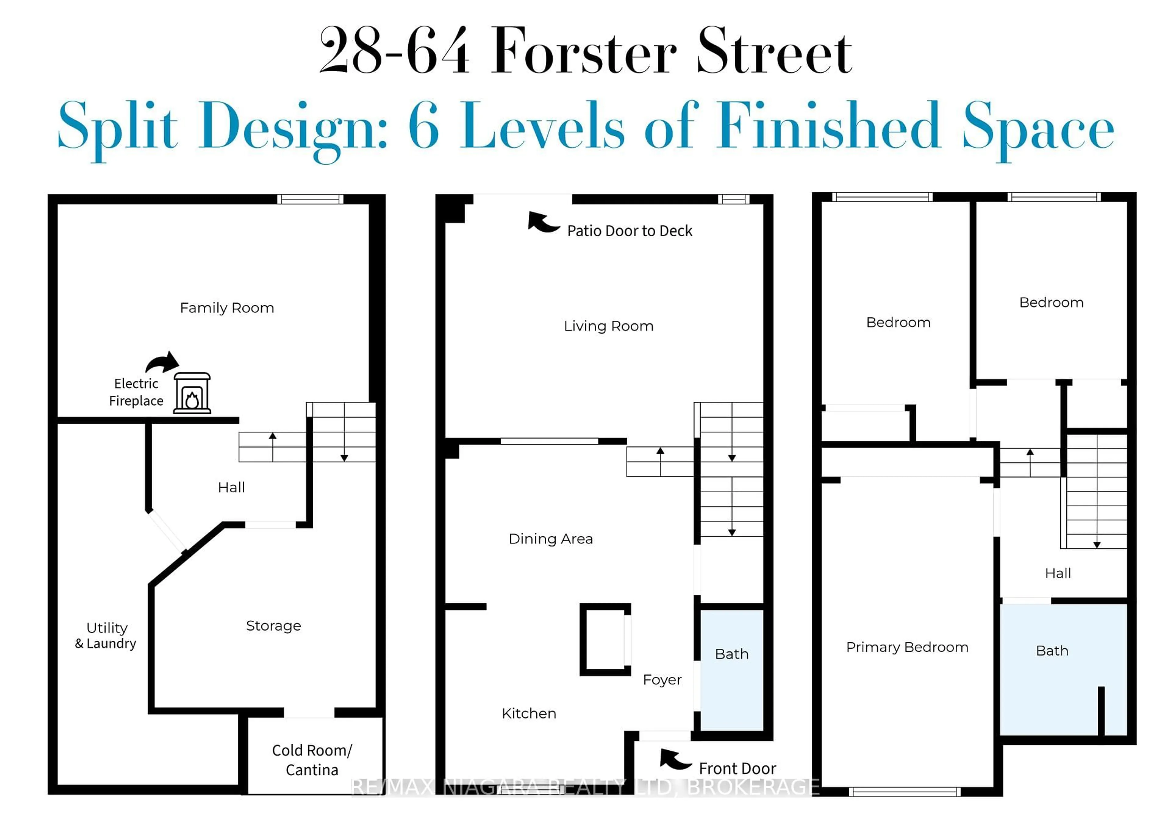 Floor plan for 64 Forster St #28, St. Catharines Ontario L2N 6T5