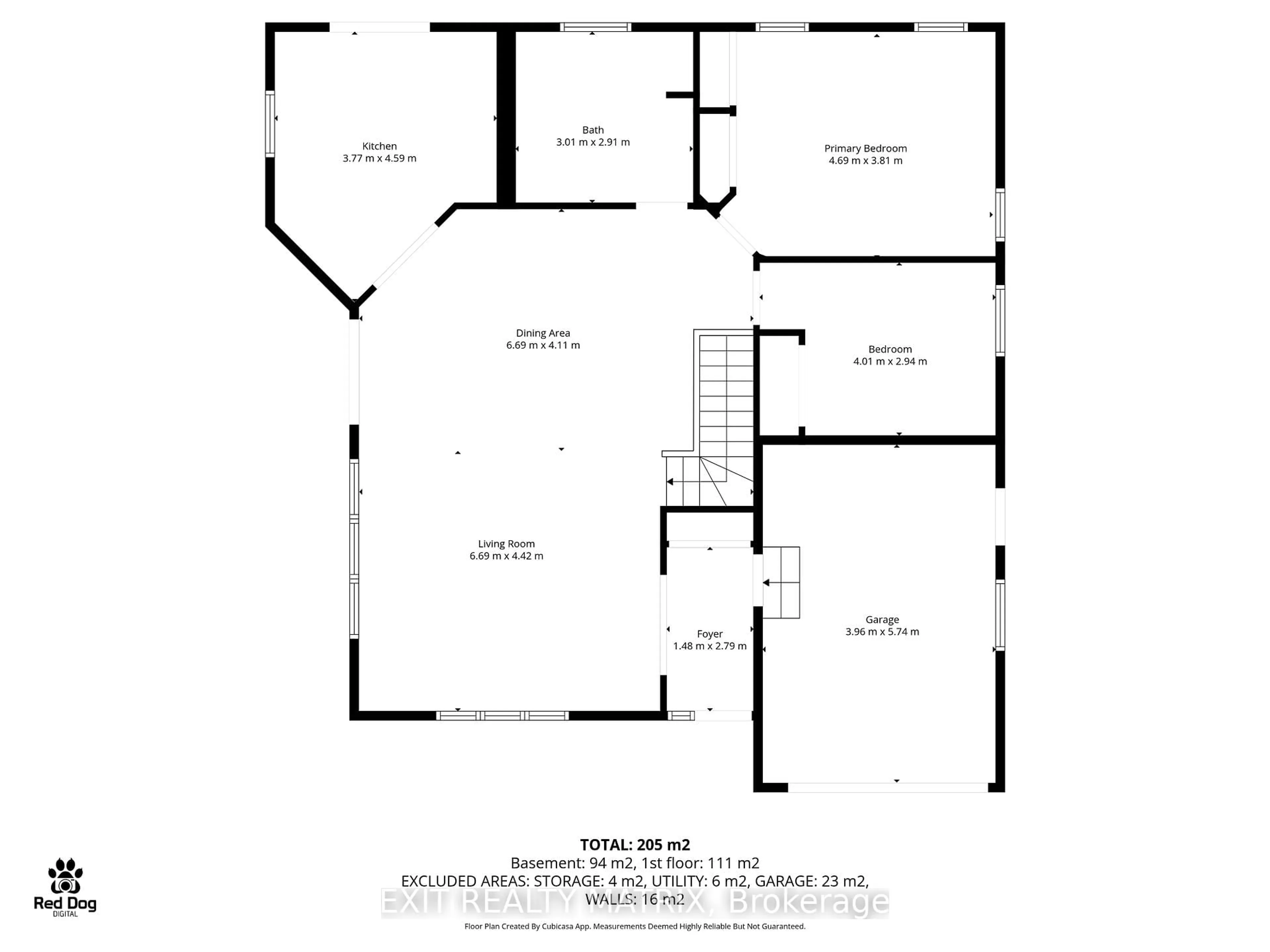 Floor plan for 2468 Gagne Rd, Clarence-Rockland Ontario K0A 2A0