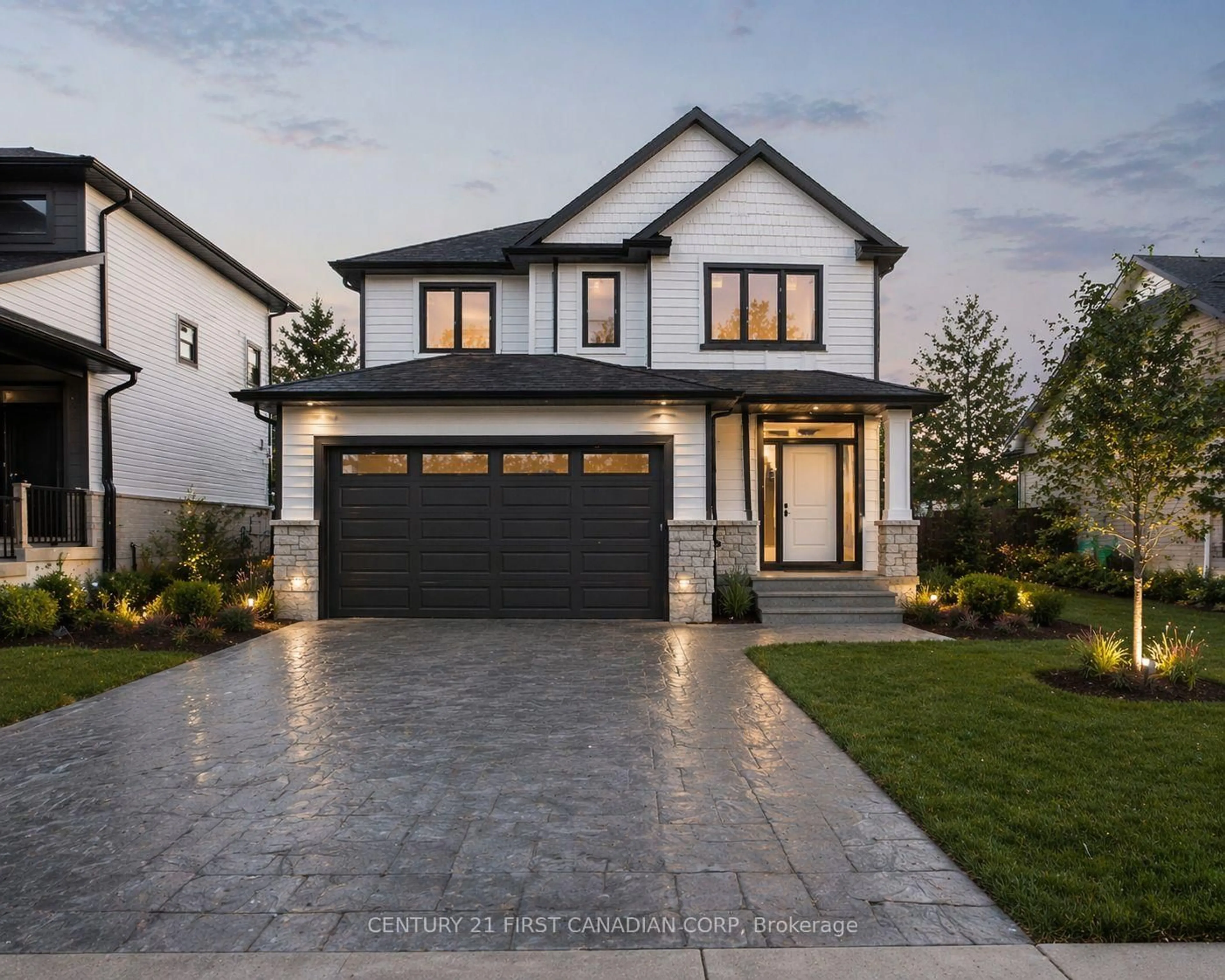 Home with brick exterior material, street for 4379 GREEN BEND Rd, London South Ontario N6P 0K9