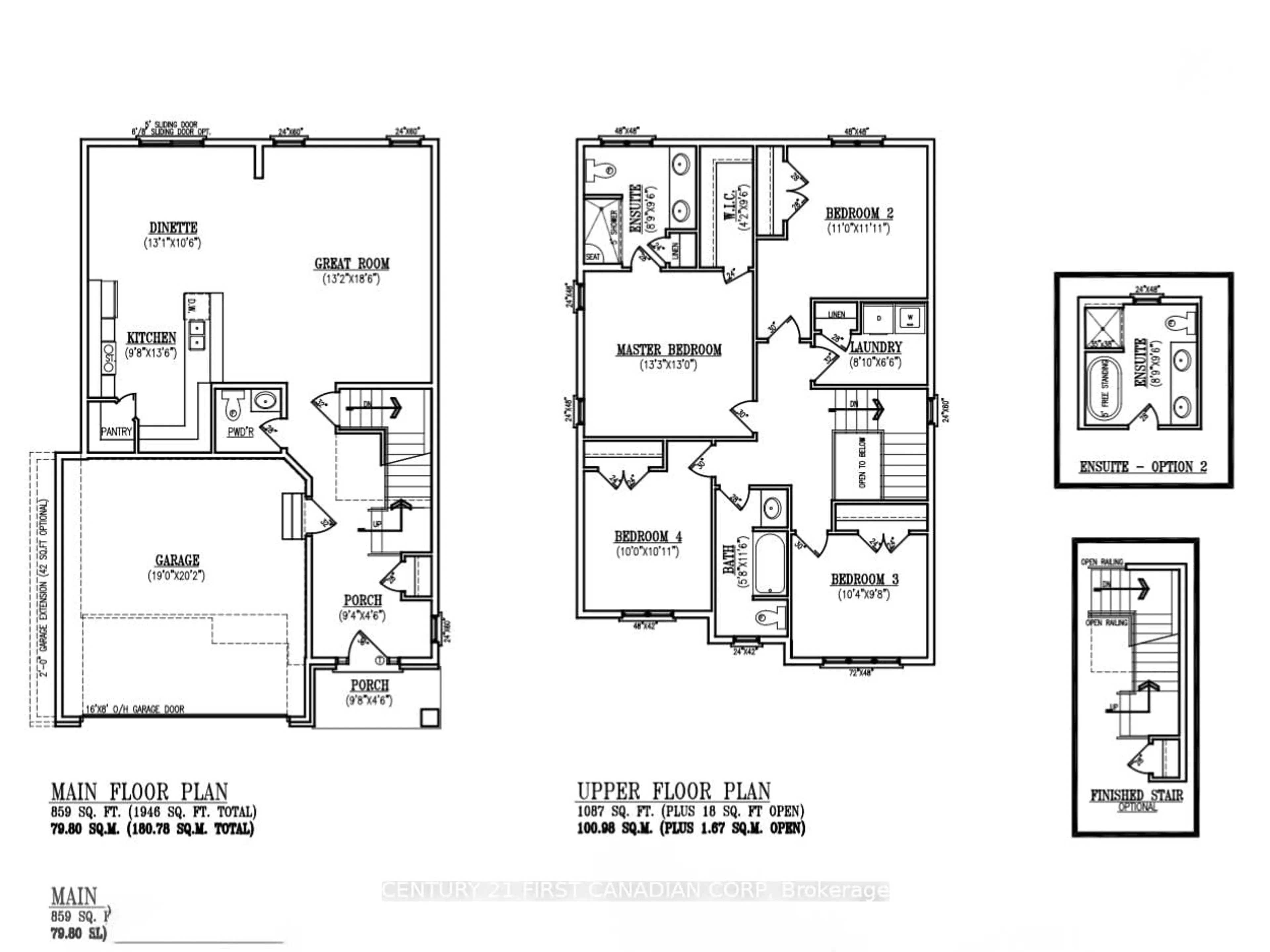 Floor plan for 4379 GREEN BEND Rd, London South Ontario N6P 0K9