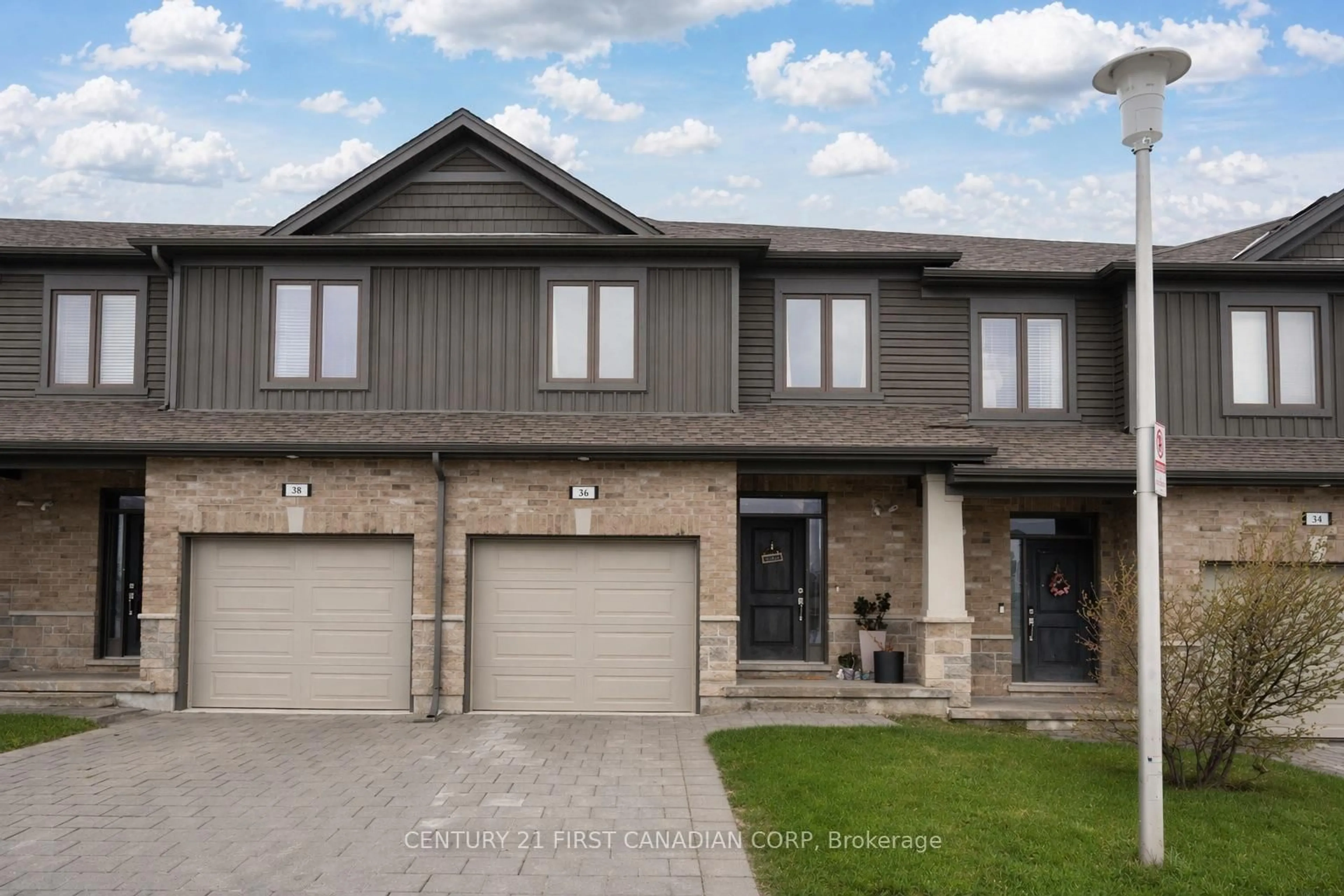 Home with brick exterior material, street for 1375 Whetherfield St #36, London North Ontario N6H 0K5