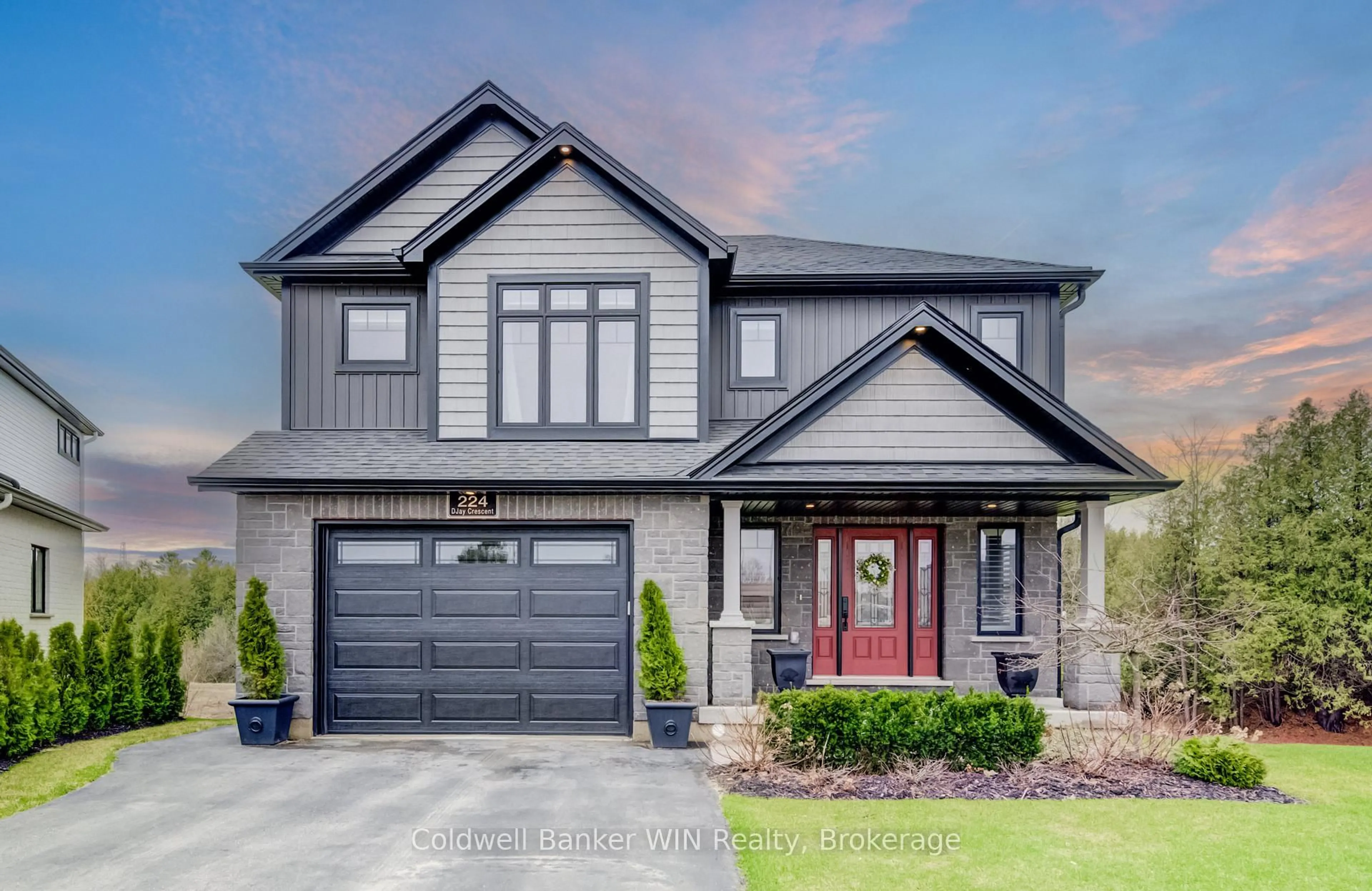 Home with brick exterior material, street for 224 Djay Cres, West Grey Ontario N0G 1R0