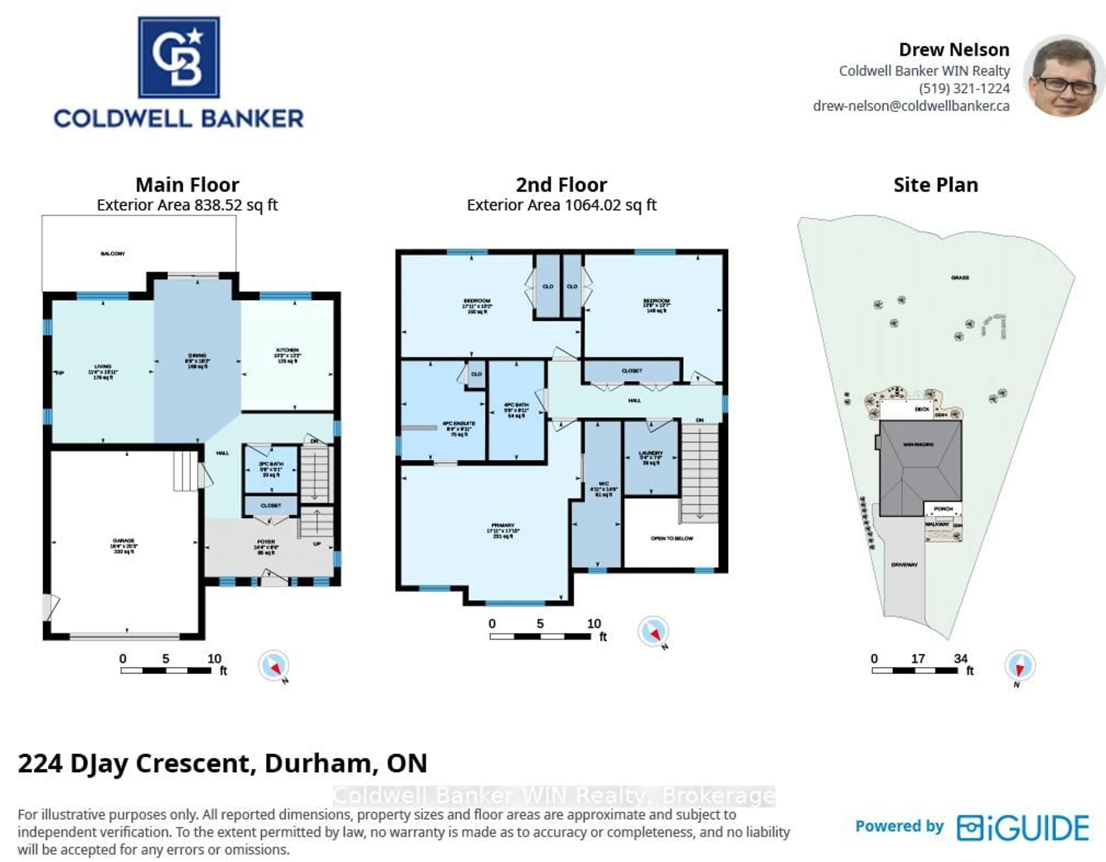 Floor plan for 224 Djay Cres, West Grey Ontario N0G 1R0
