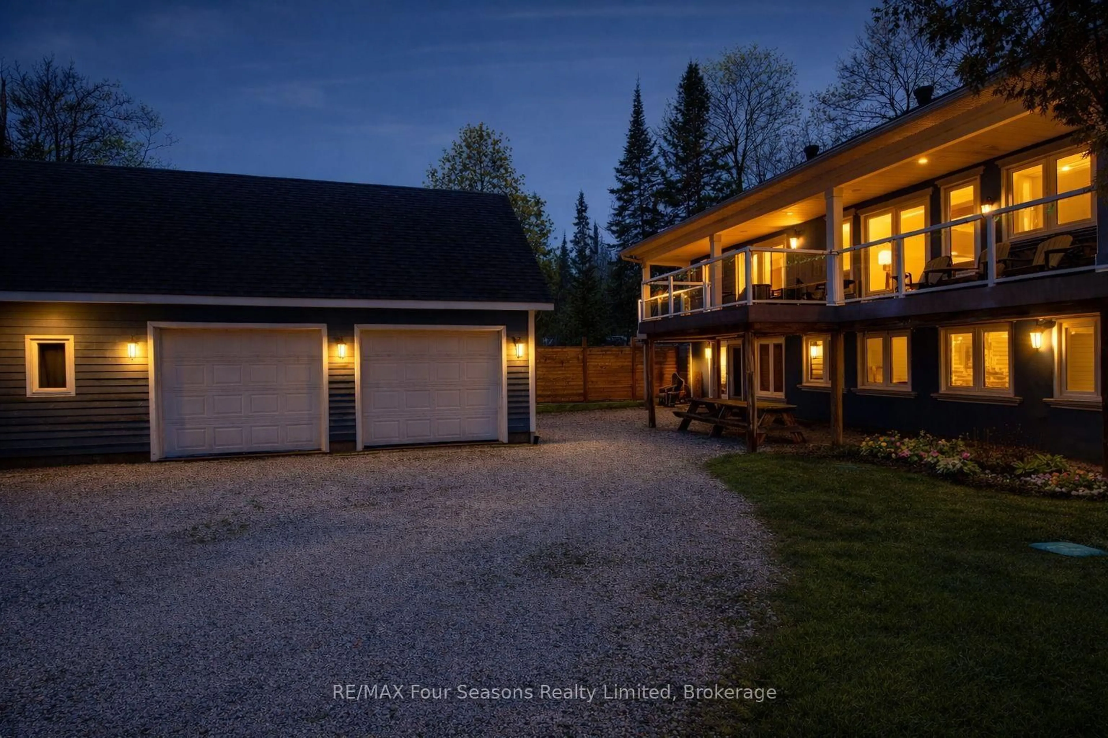 A pic from outside/outdoor area/front of a property/back of a property/a pic from drone, unknown for 37 Silver Lake Cres, South Bruce Peninsula Ontario N0H 2G0