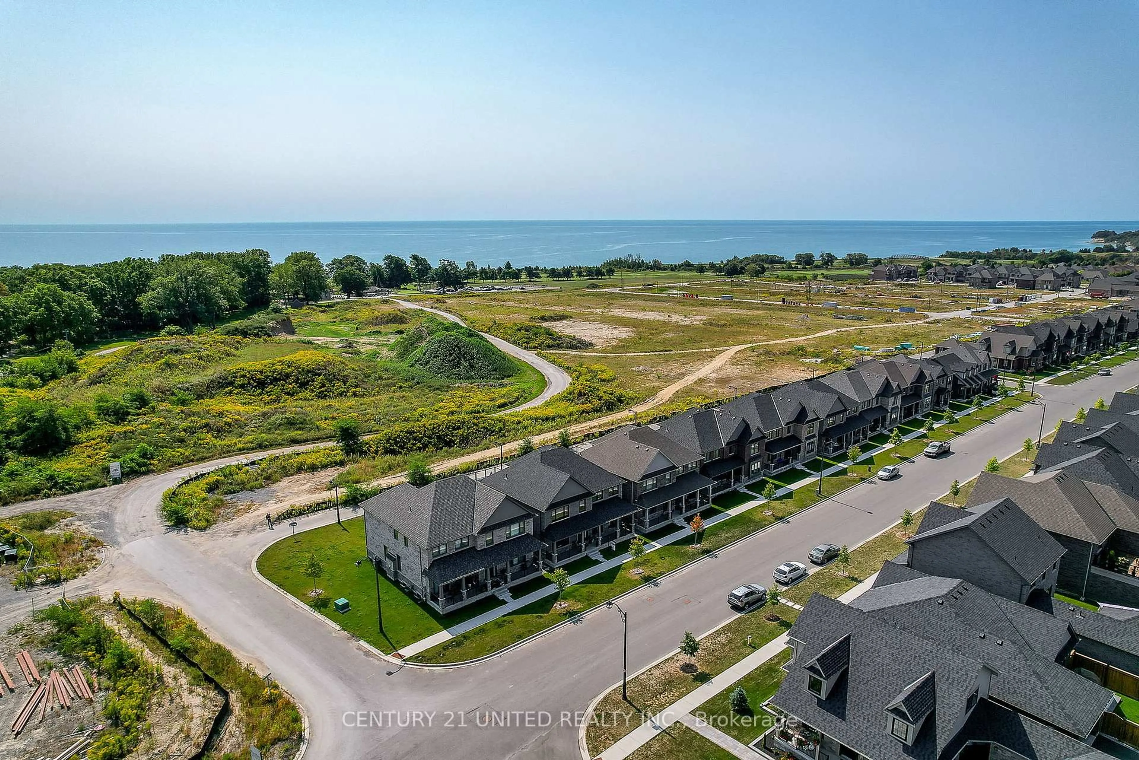 A pic from outside/outdoor area/front of a property/back of a property/a pic from drone, water/lake/river/ocean view for 189 Strachan St, Port Hope Ontario L1A 0E9