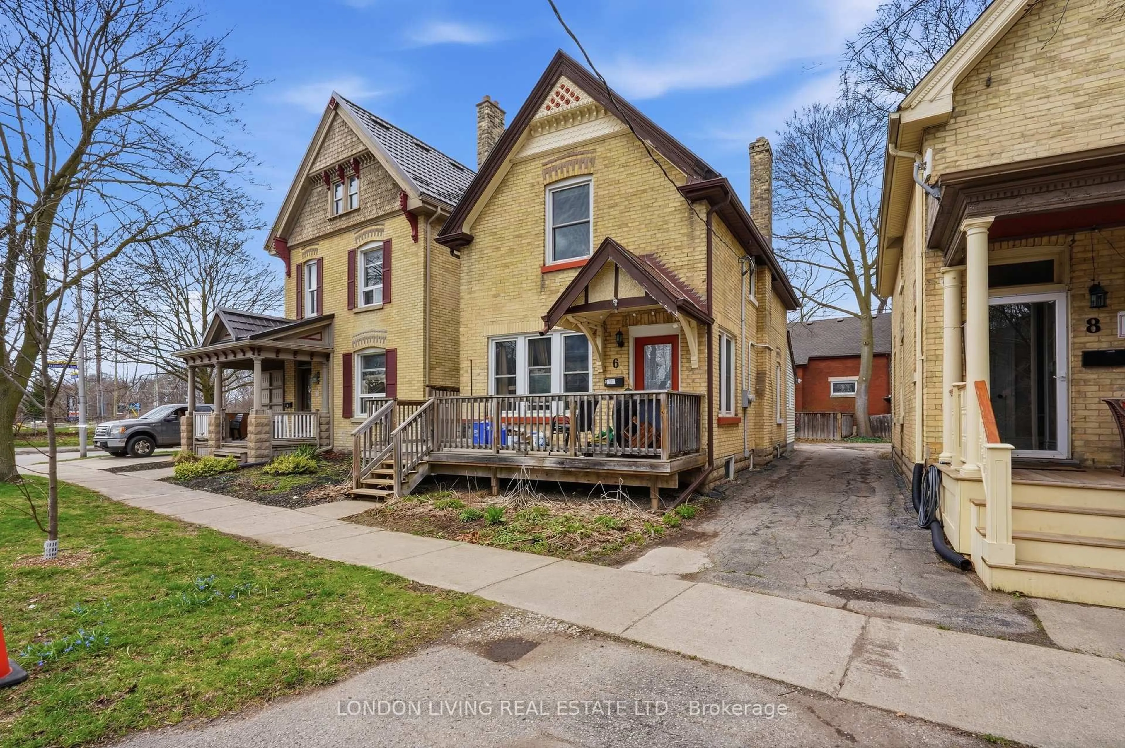 Home with brick exterior material, street for 6 Victor St, London South Ontario N6C 1B7