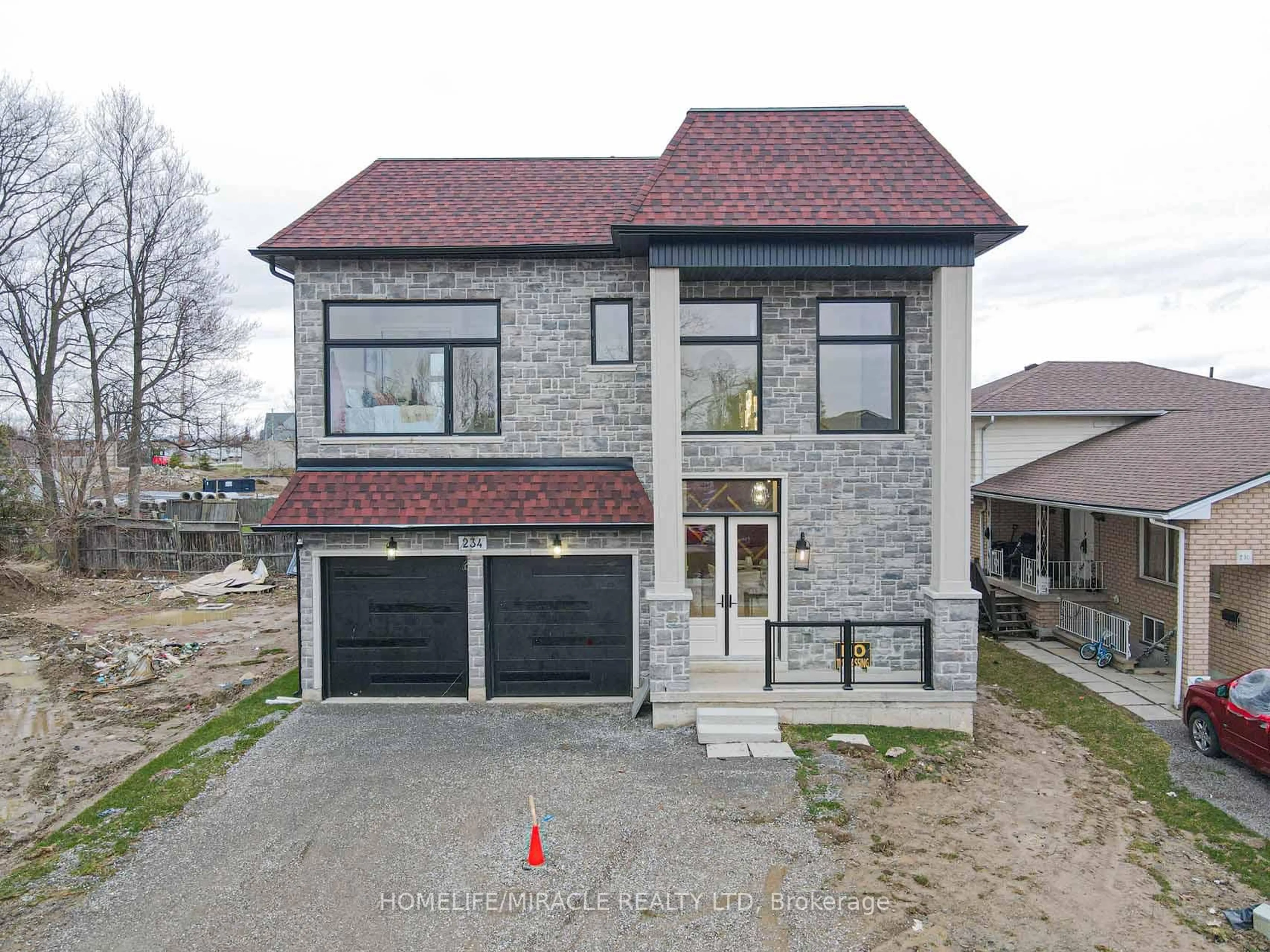 Home with brick exterior material, street for 234 Eleanor Ave, Hamilton Ontario L8W 1B5