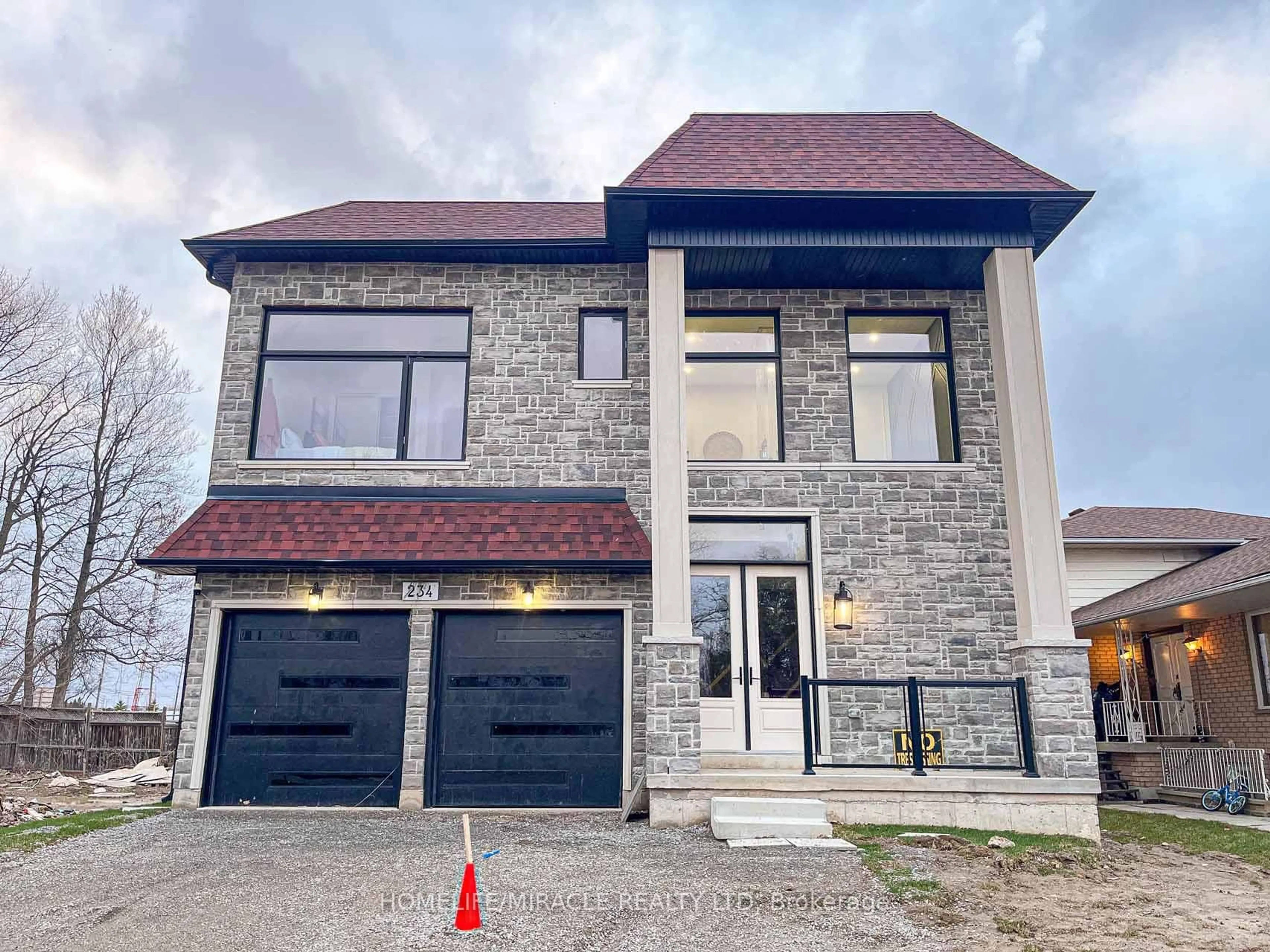 Home with brick exterior material, street for 234 Eleanor Ave, Hamilton Ontario L8W 1B5