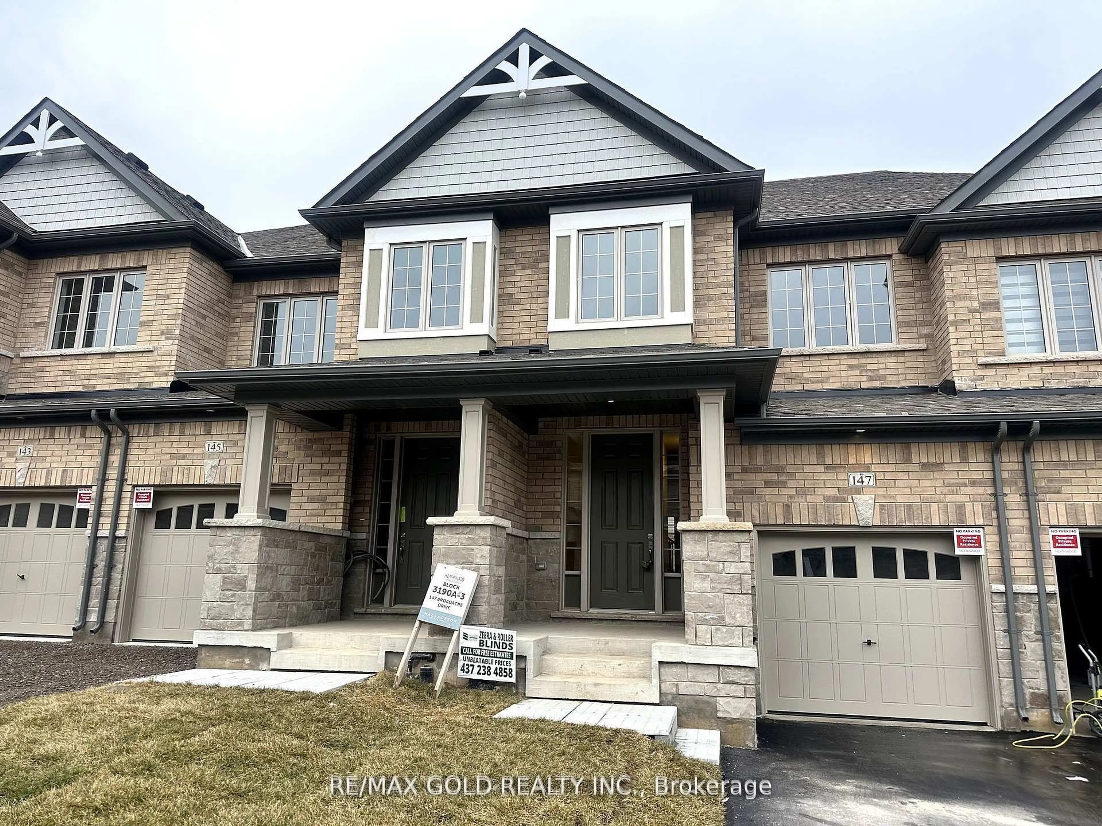 Home with brick exterior material, street for 147 Broadacre Dr, Kitchener Ontario N2R 0S5