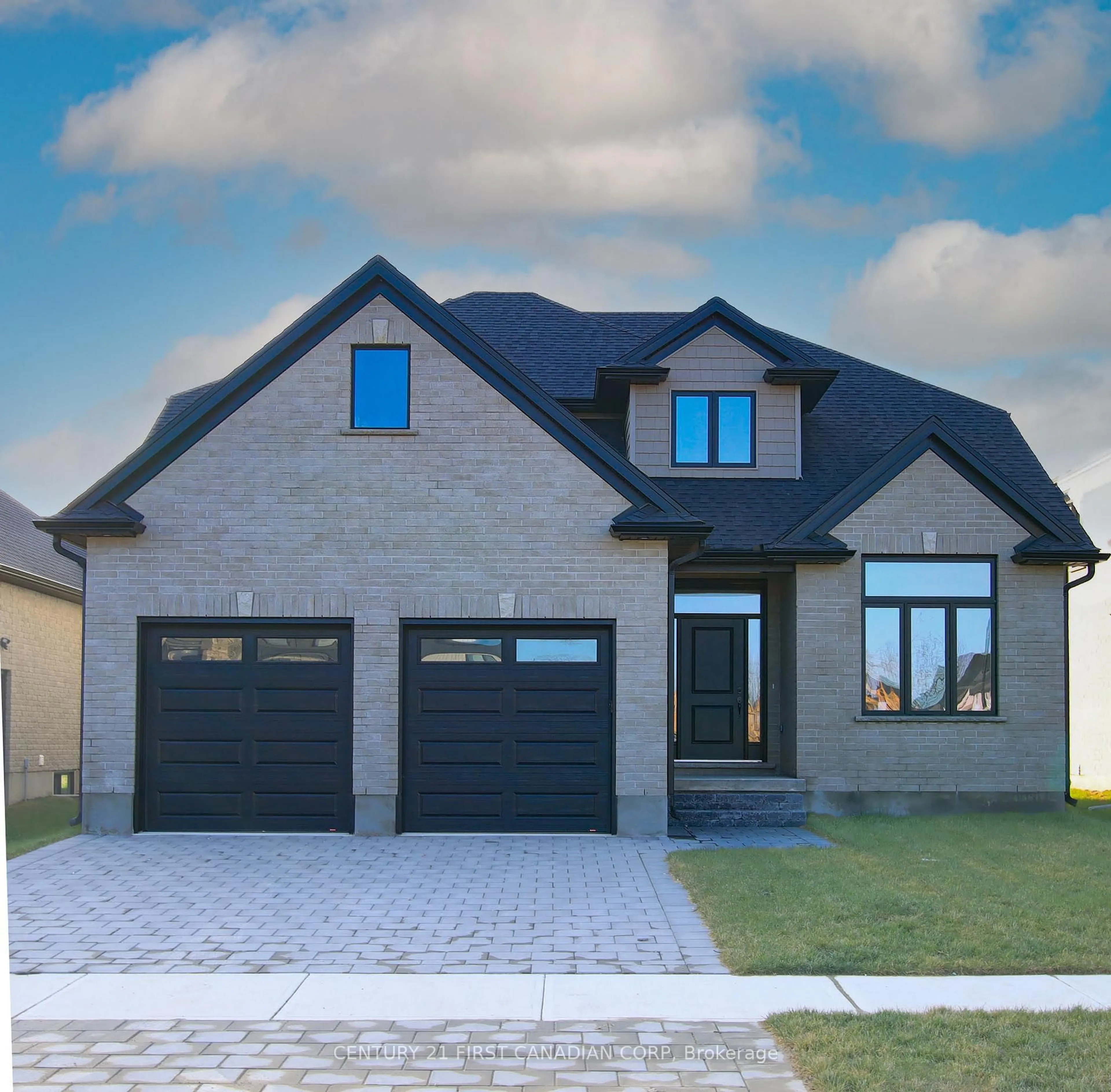 Home with brick exterior material, street for 4386 GREEN BEND Rd, London South Ontario N6P 0K9