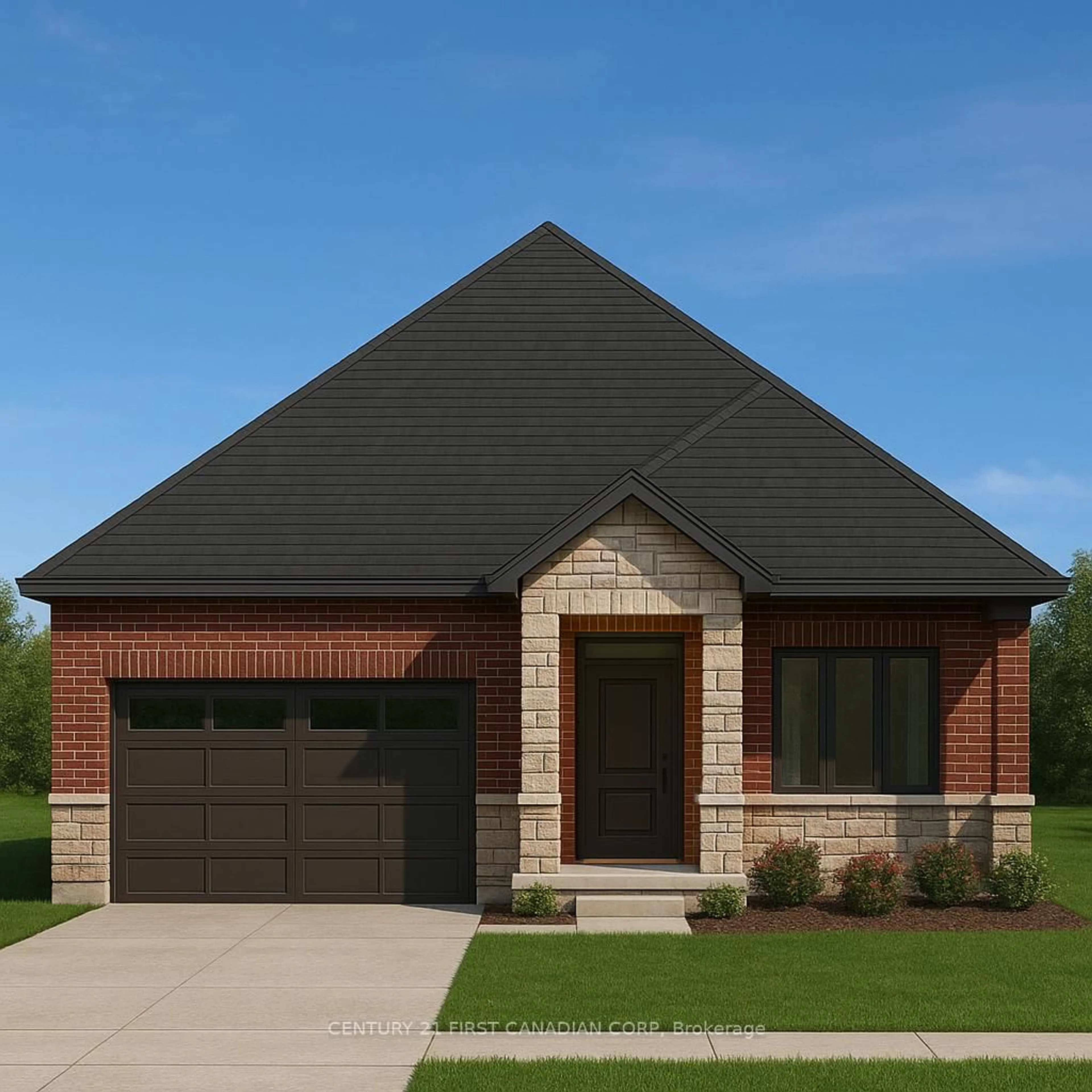 Home with brick exterior material, street for 4365 GREEN BEND Rd, London South Ontario N6P 0K9