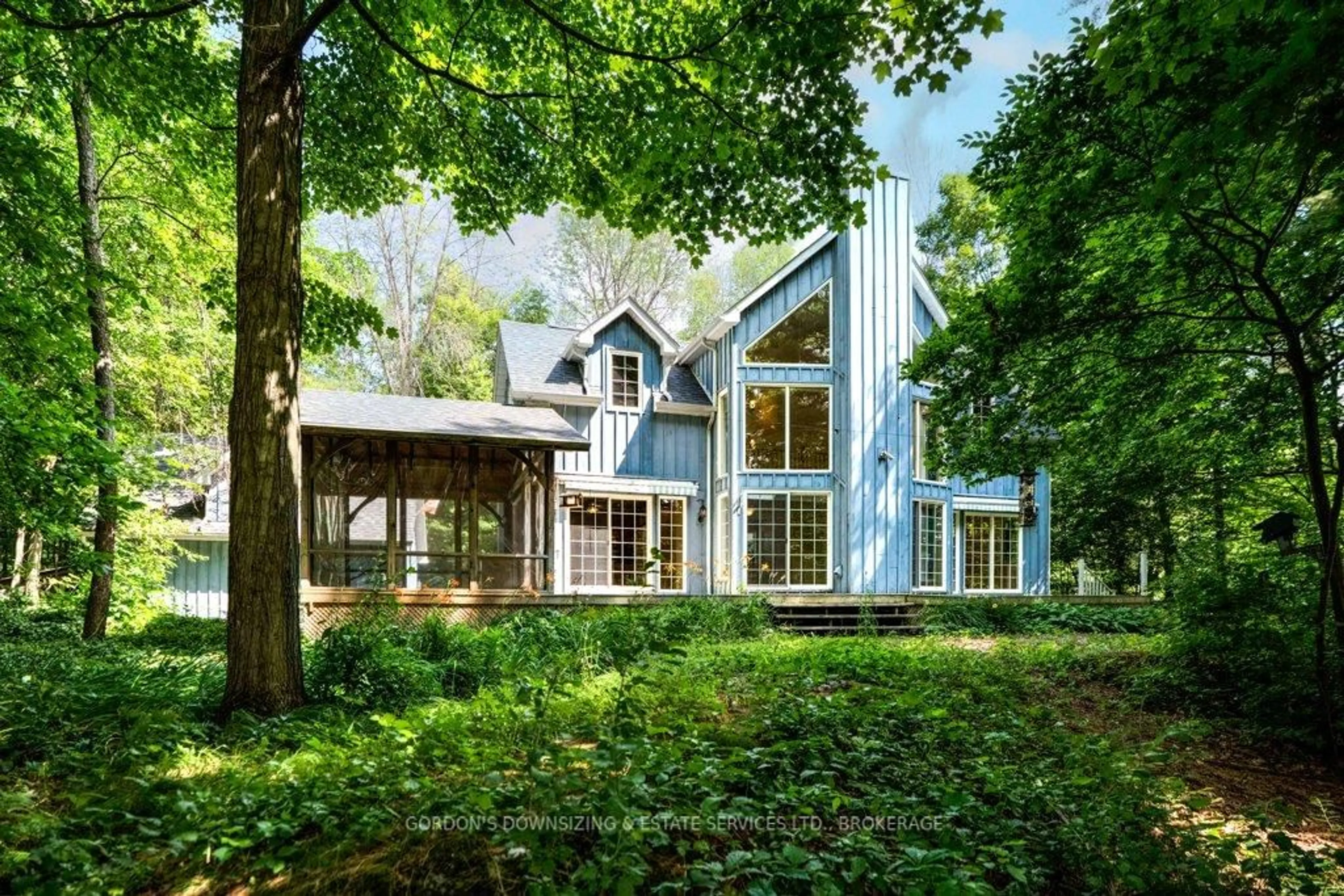 Home with brick exterior material, forest/trees view for 259 Morton Bay Lane, Rideau Lakes Ontario K0G 1E0