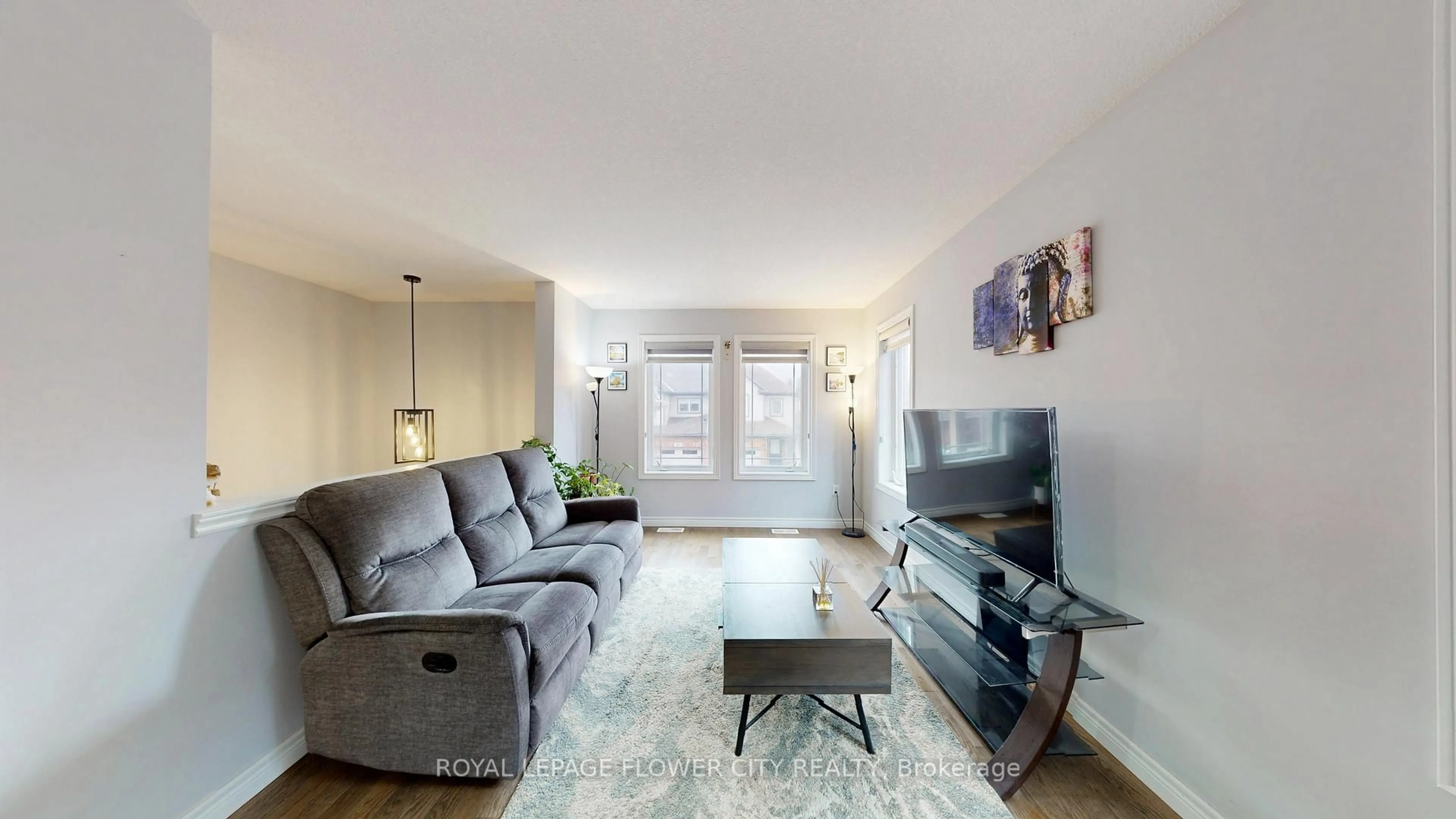 Living room with furniture, unknown for 66 Eastview Rd #26, Guelph Ontario N1E 0N1