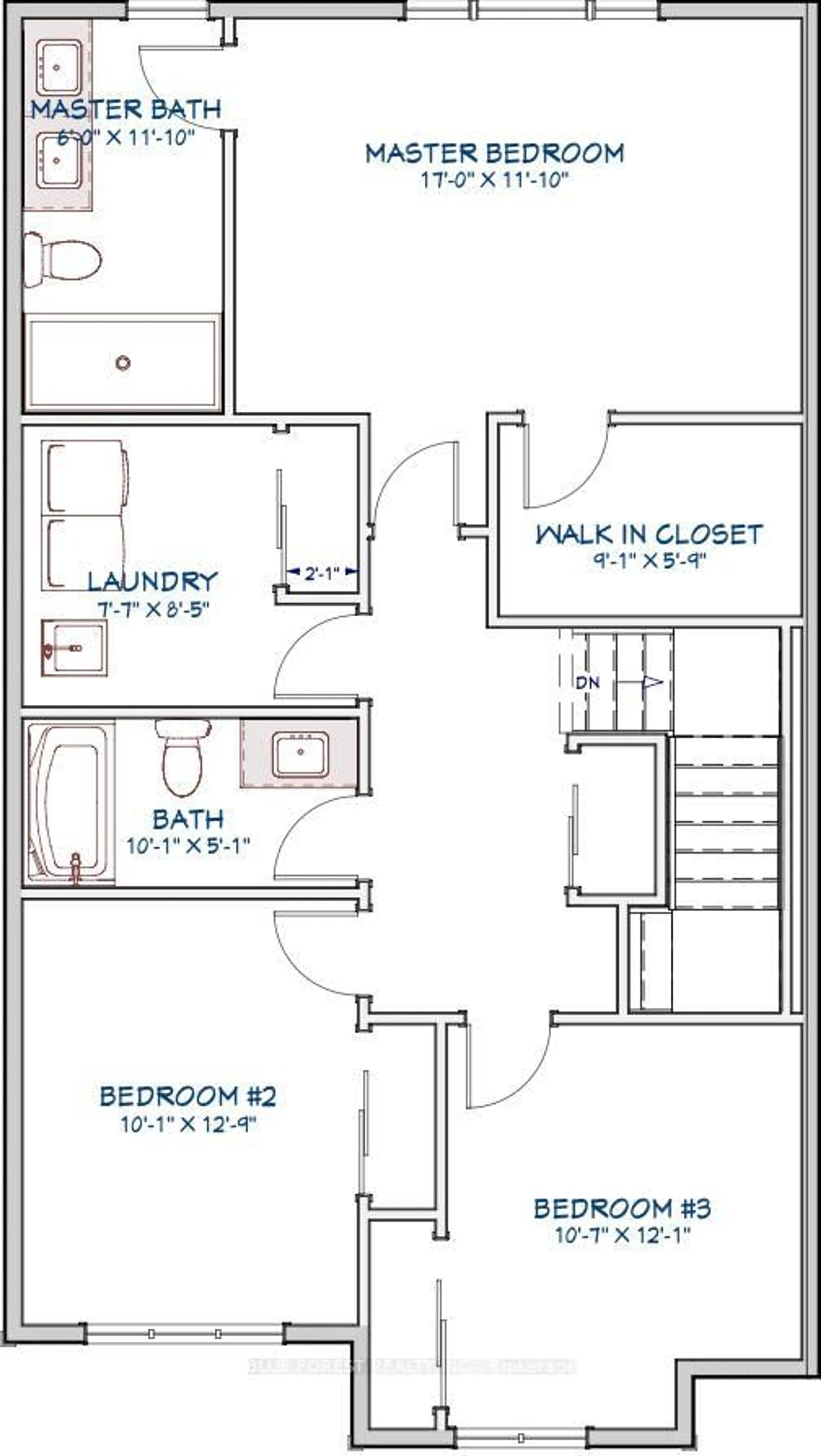 Floor plan for Lot 2 McTavish St, Strathroy-Caradoc Ontario N7G 3K5