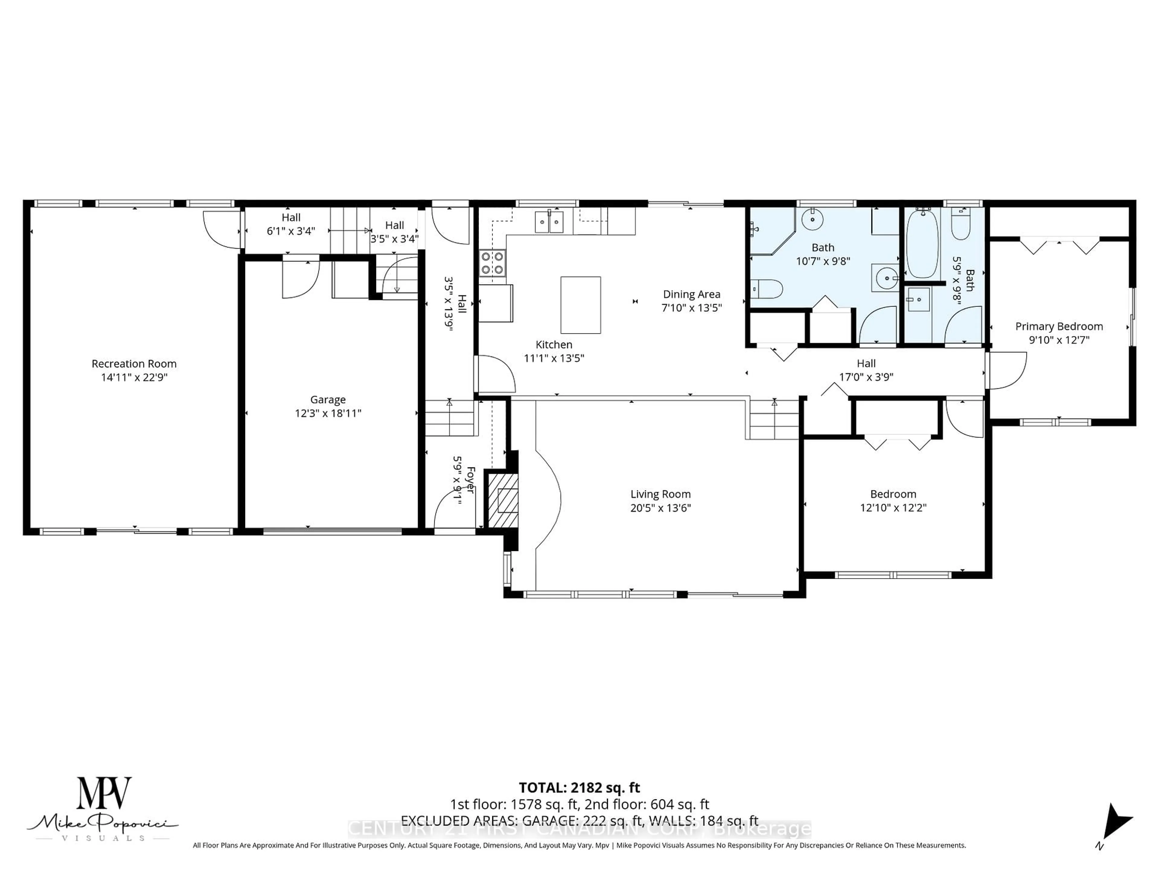 Floor plan for 10277 Grand Oaks Dr, Lambton Shores Ontario N0M 1T0