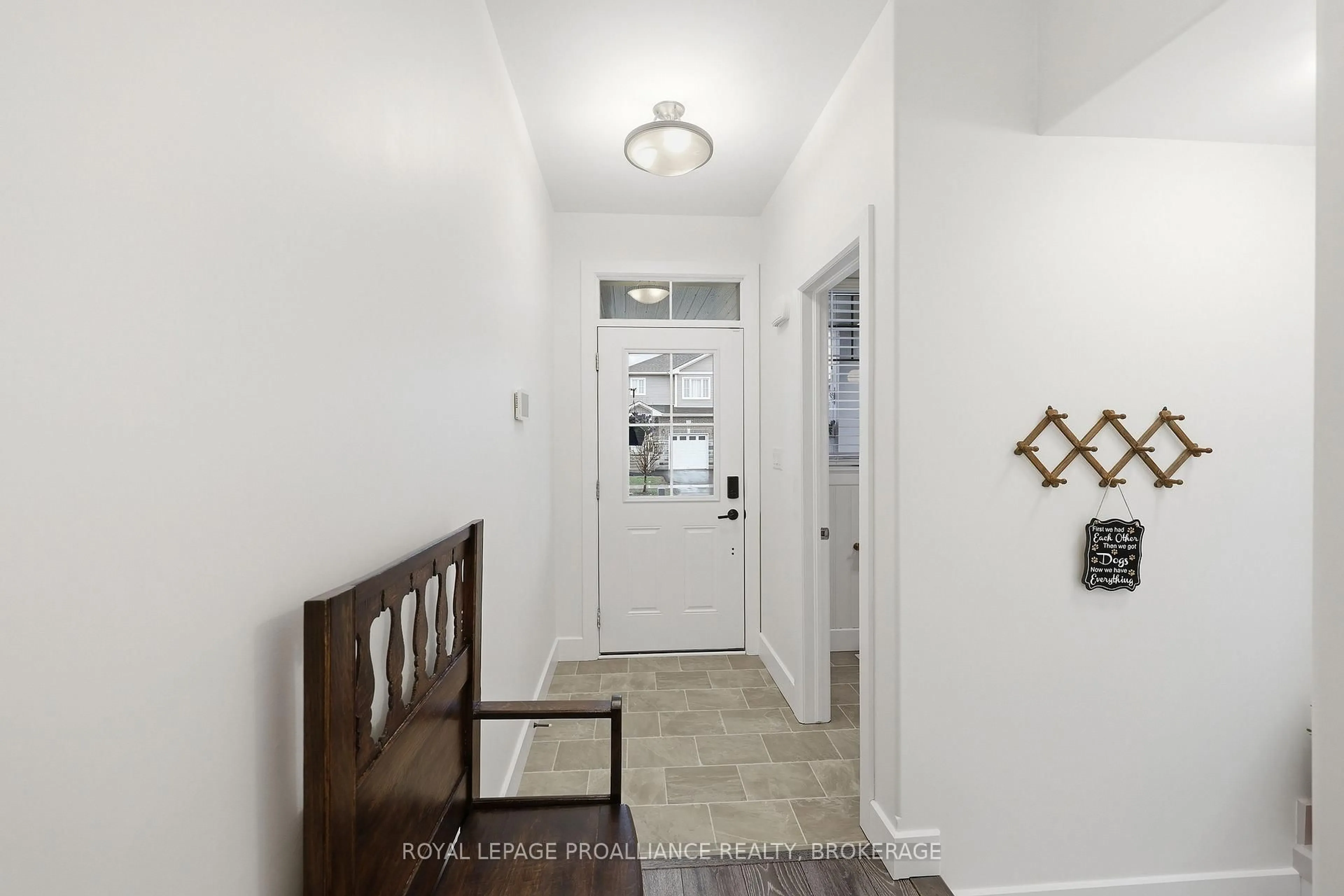 Indoor entryway for 105 Hazlett St, Loyalist Ontario K7N 0C1