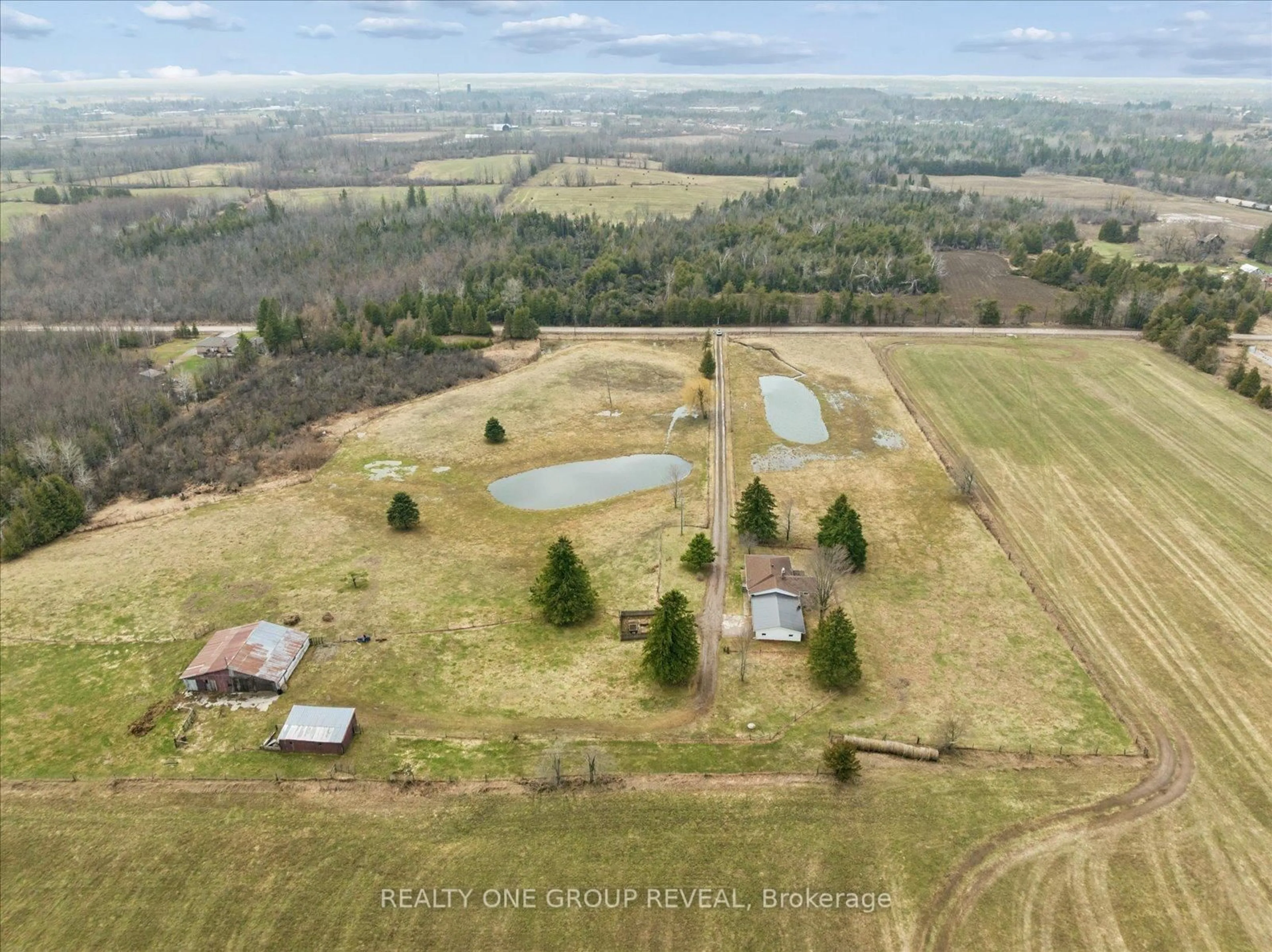 A pic from outside/outdoor area/front of a property/back of a property/a pic from drone, water/lake/river/ocean view for 2469 Asphodel 11th Line, Asphodel-Norwood Ontario K0L 2V0