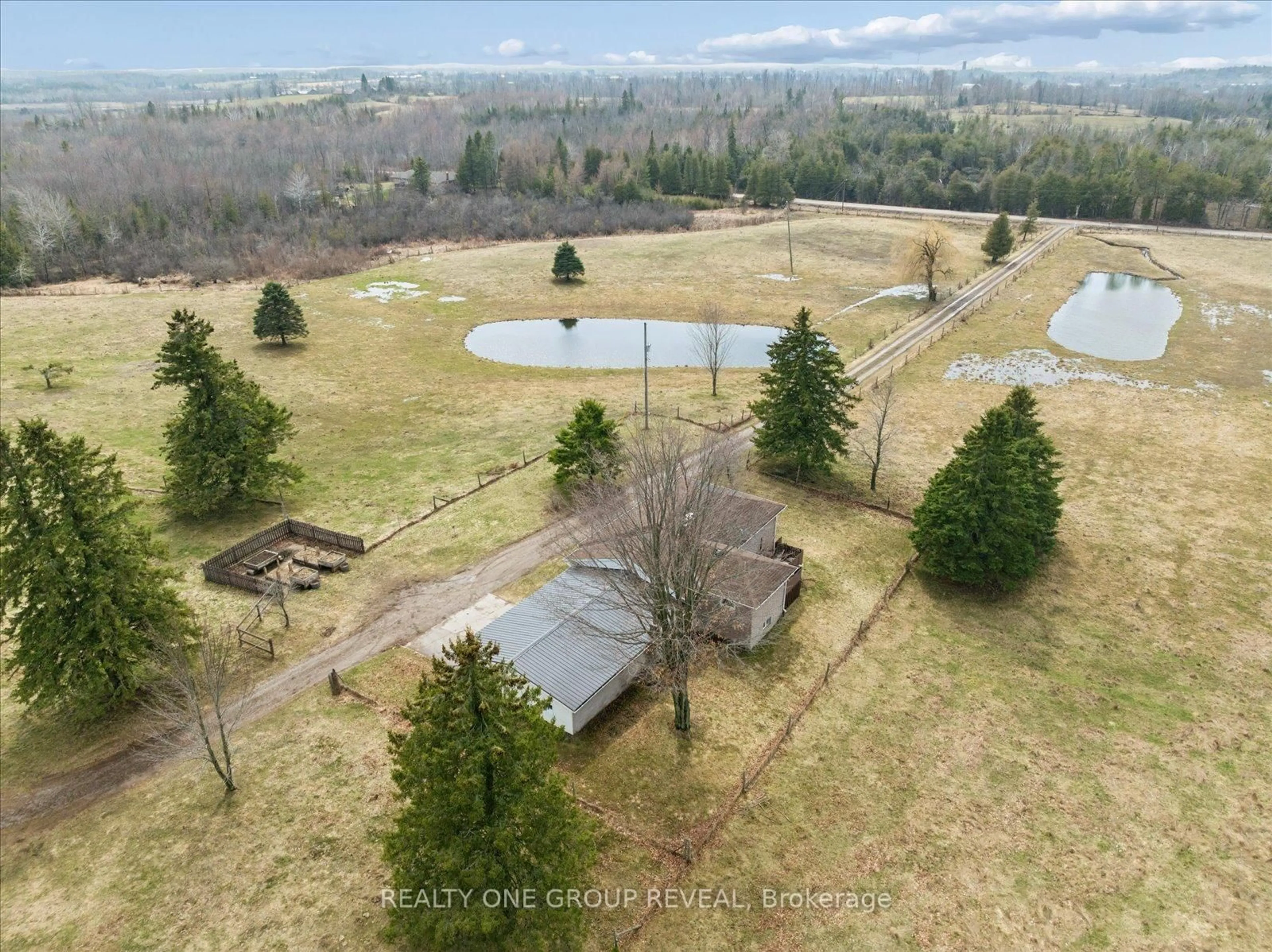 A pic from outside/outdoor area/front of a property/back of a property/a pic from drone, water/lake/river/ocean view for 2469 Asphodel 11th Line, Asphodel-Norwood Ontario K0L 2V0