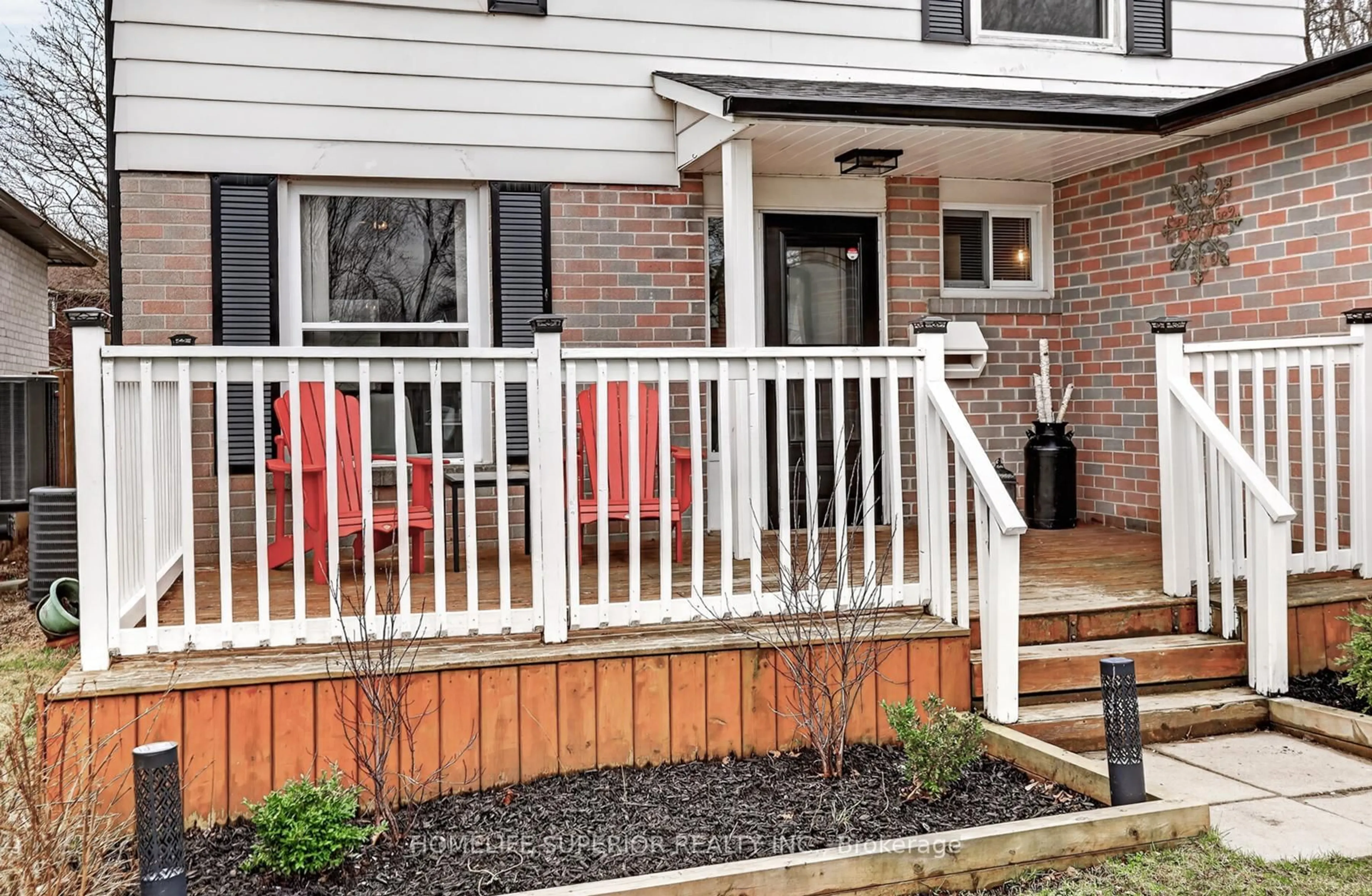 Home with vinyl exterior material, street for 42 Arthur Mark Dr, Port Hope Ontario L1A 3X1