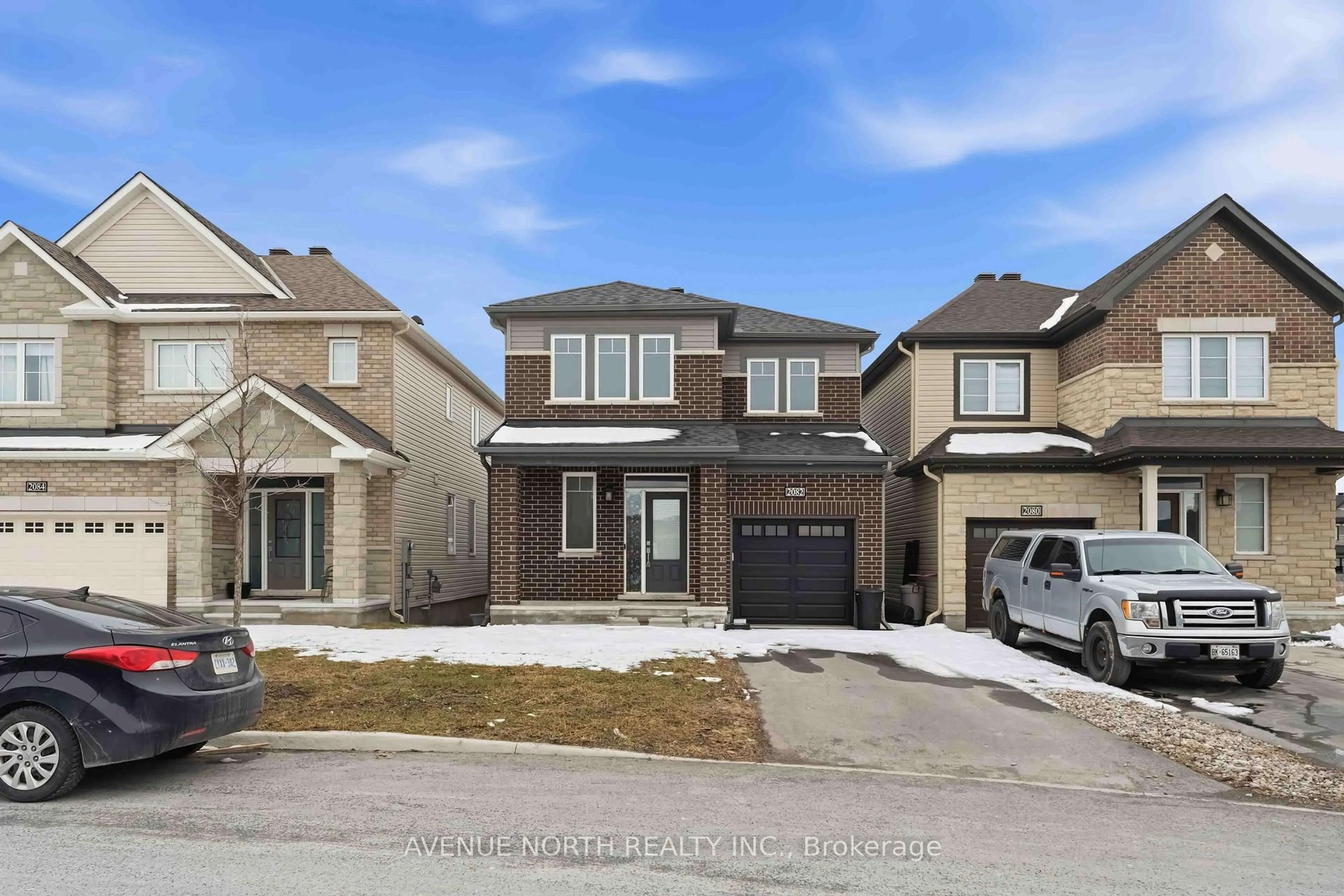 Home with brick exterior material, street for 2082 Caltra Cres, Ottawa Ontario K2J 6V4