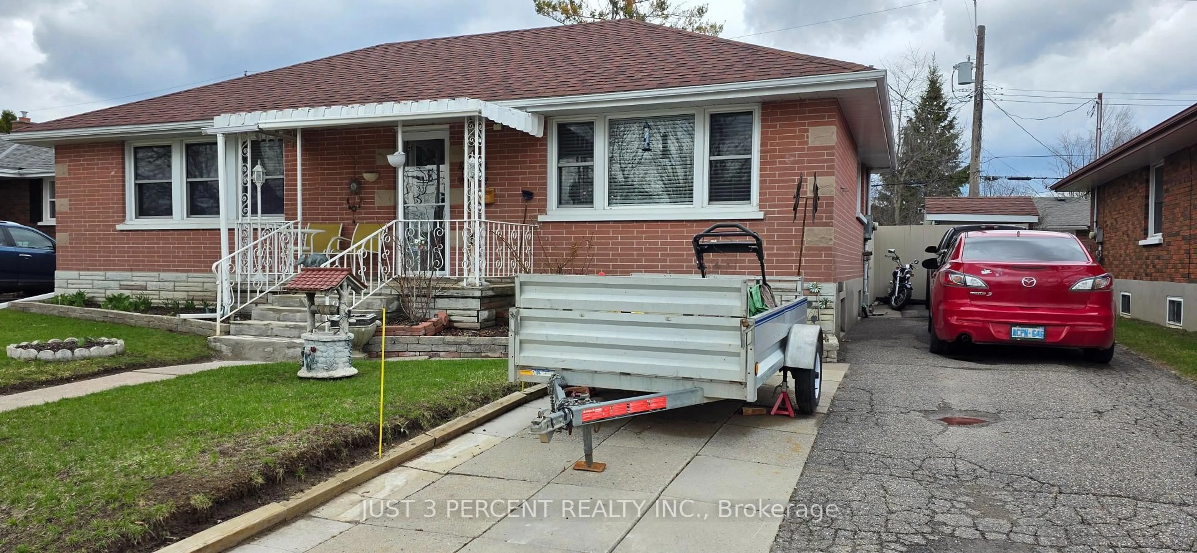 Home with brick exterior material, street for 744 CRAWFORD Pl, Peterborough Ontario K9J 3X3