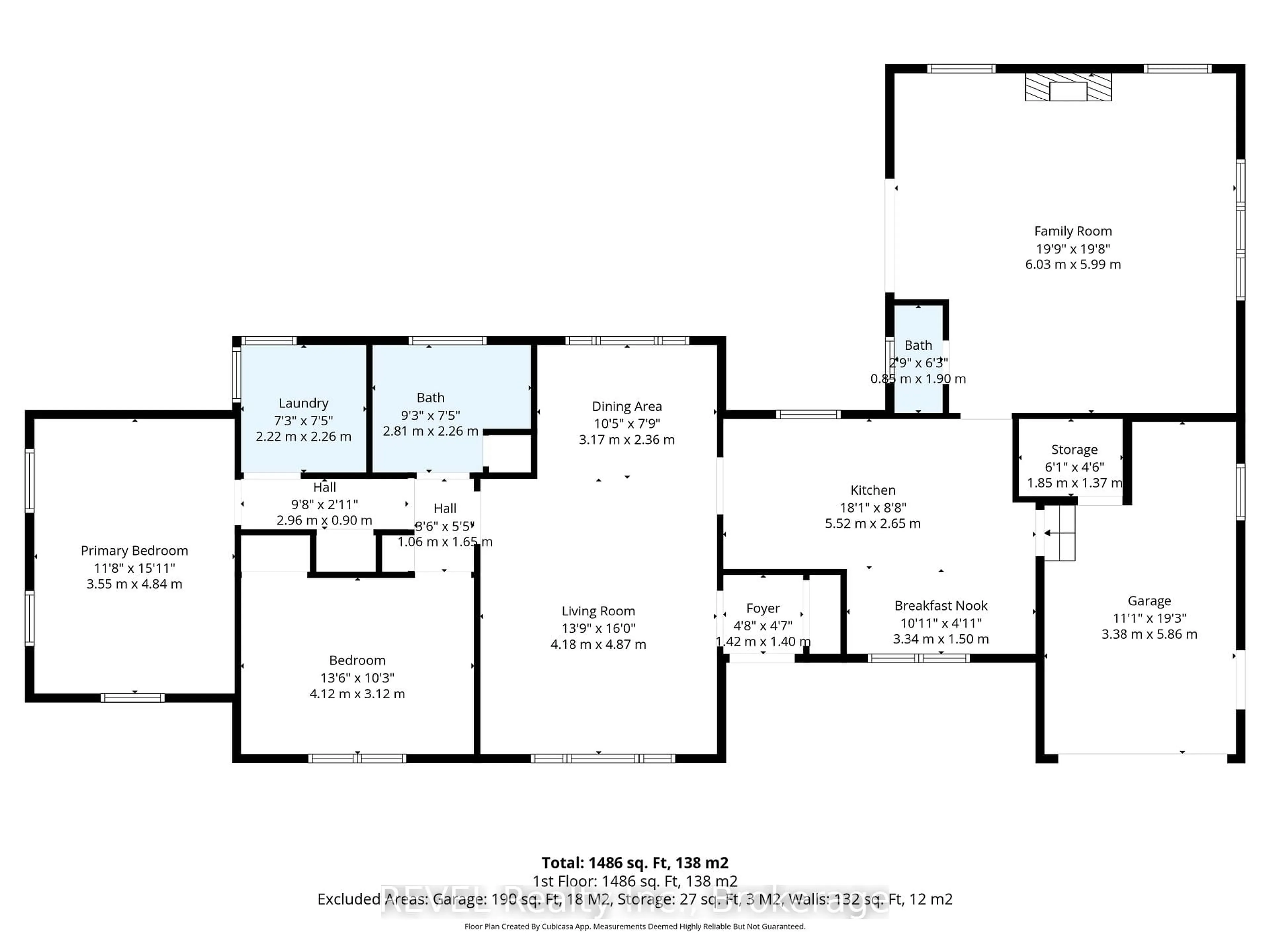 Floor plan for 1258 Phillips St, Fort Erie Ontario L2A 3B7