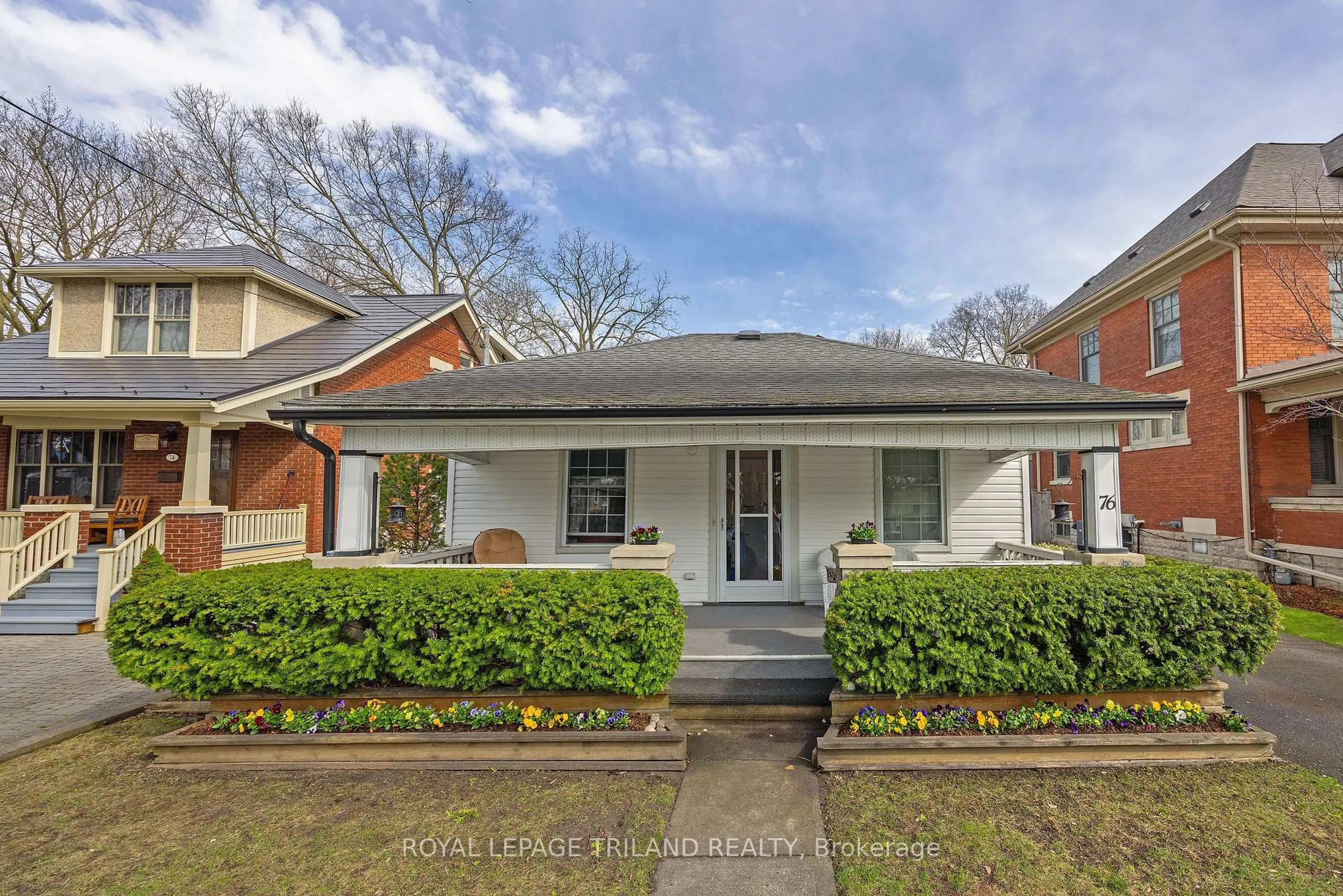 Home with brick exterior material, street for 76 Askin St, London South Ontario N6C 1E4