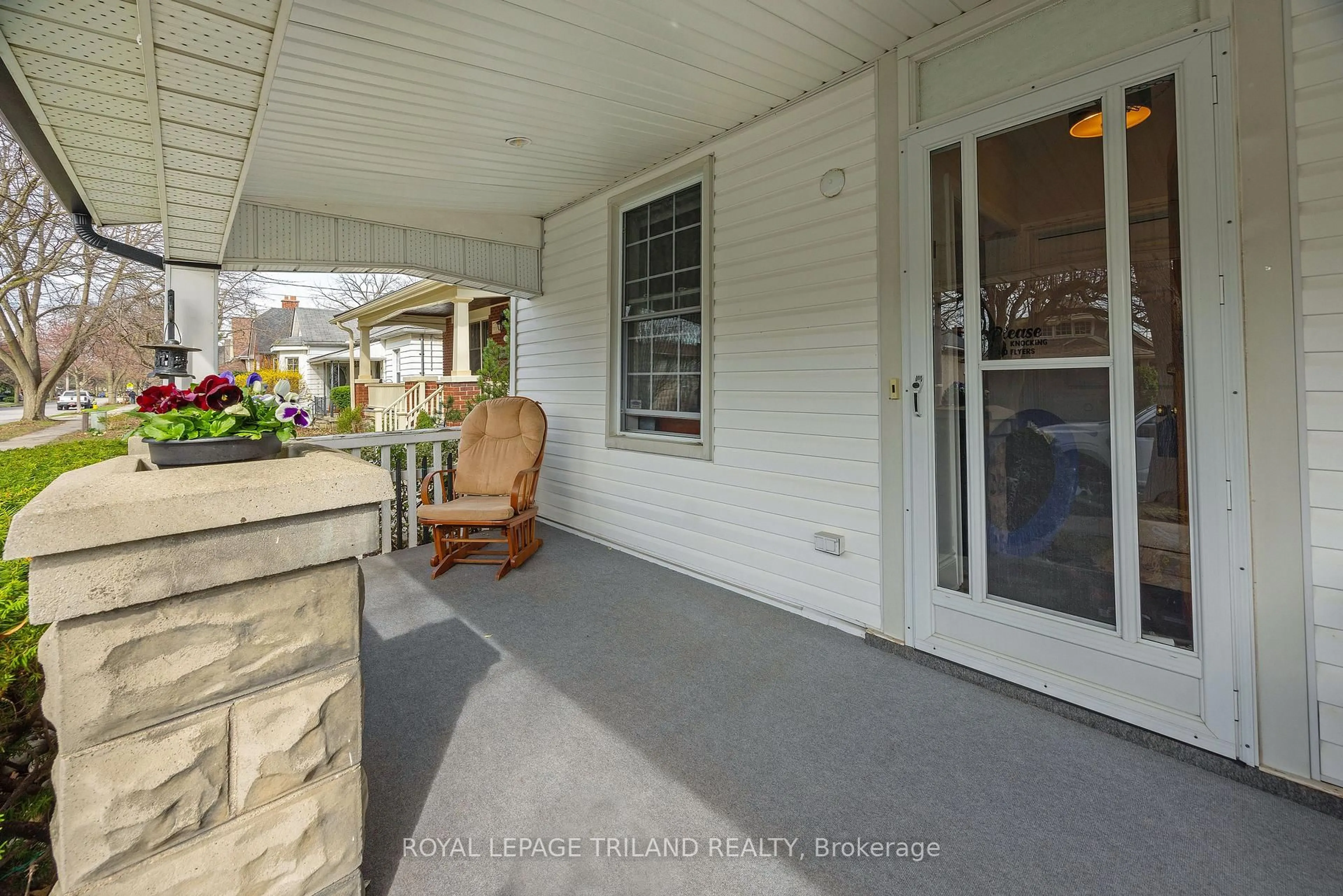Patio, street for 76 Askin St, London South Ontario N6C 1E4