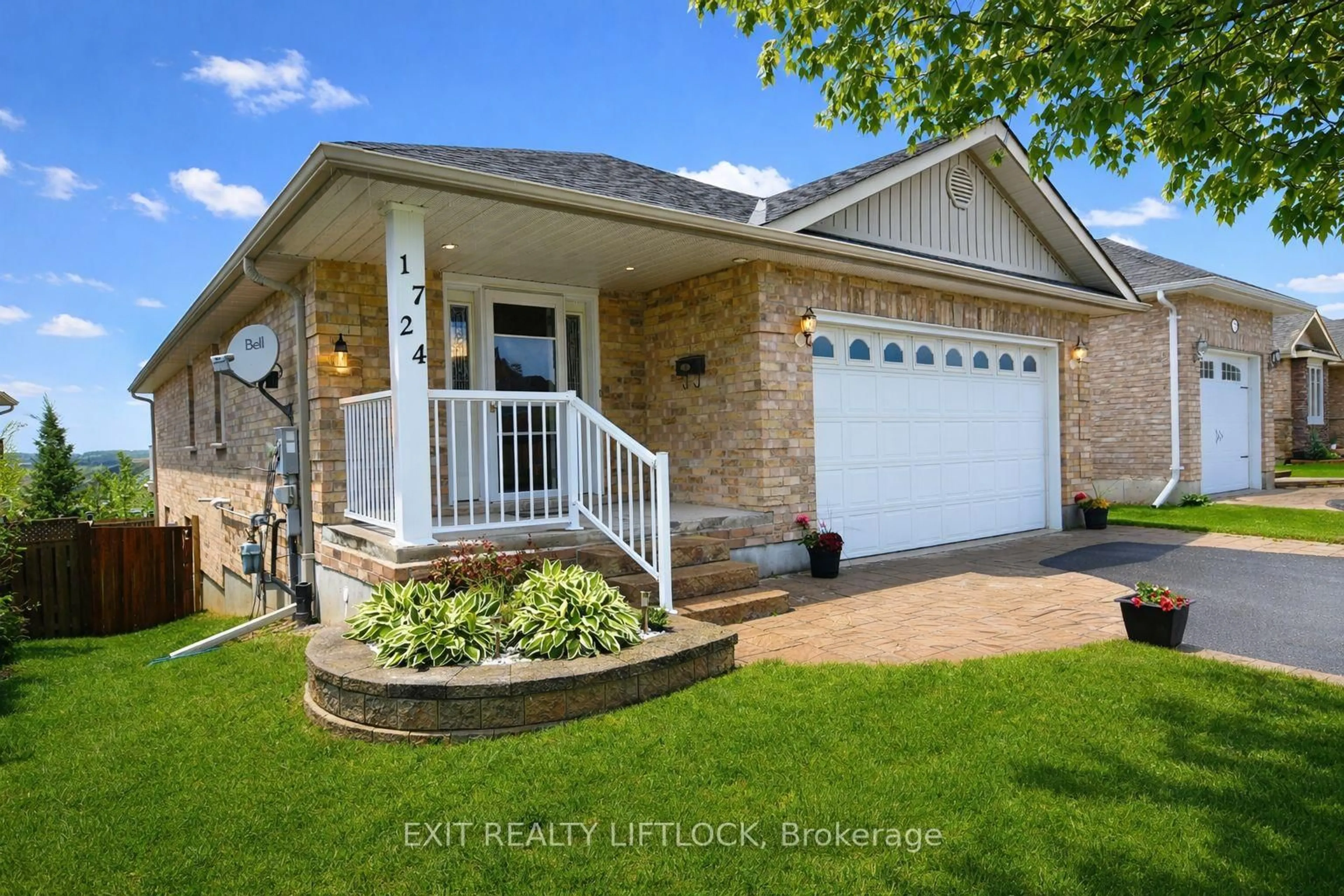 Home with brick exterior material, street for 1724 Glenforest Blvd, Peterborough Ontario K9K 2P5