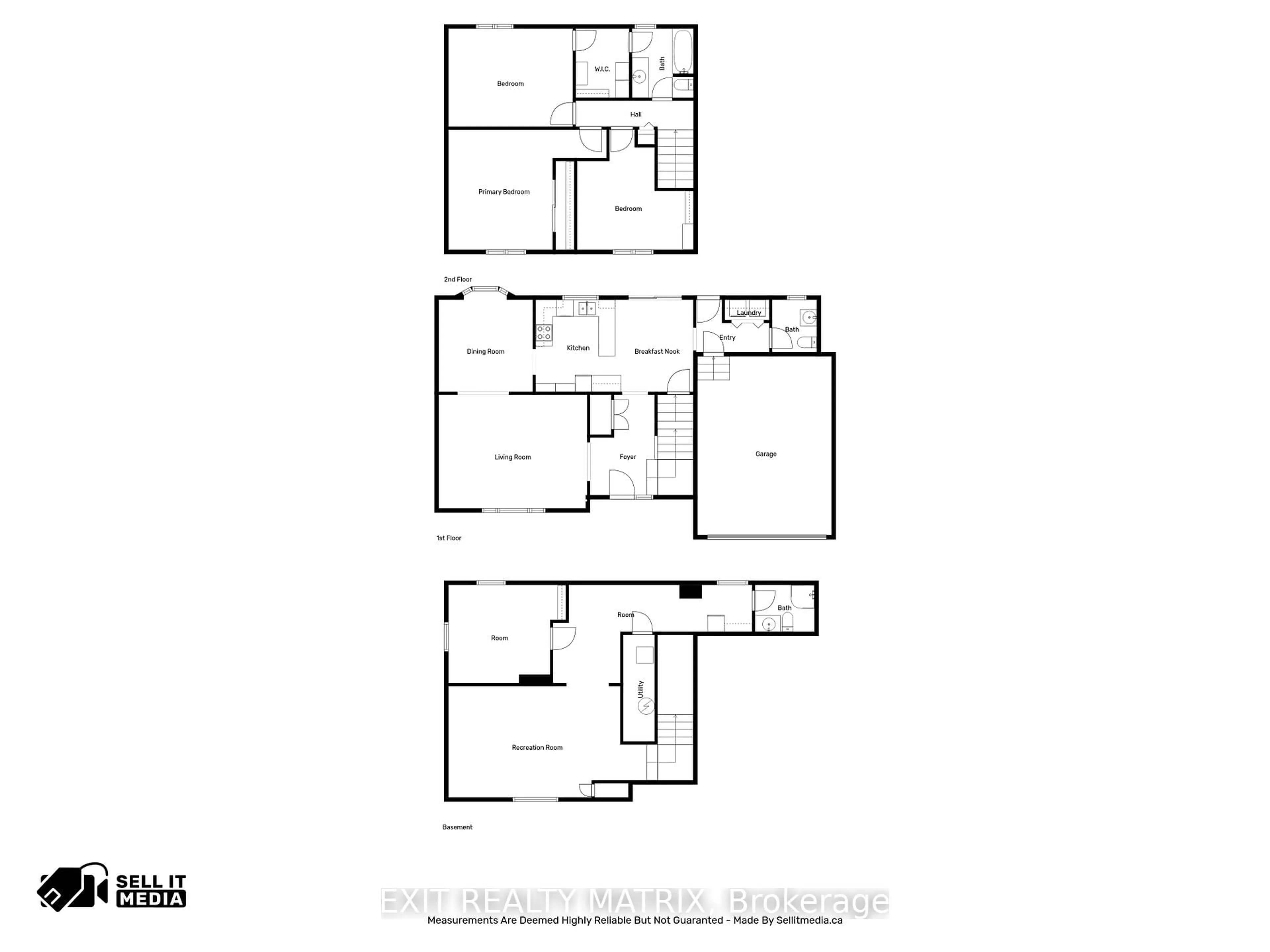 Floor plan for 144 Centenaire St, Russell Ontario K0A 1W0