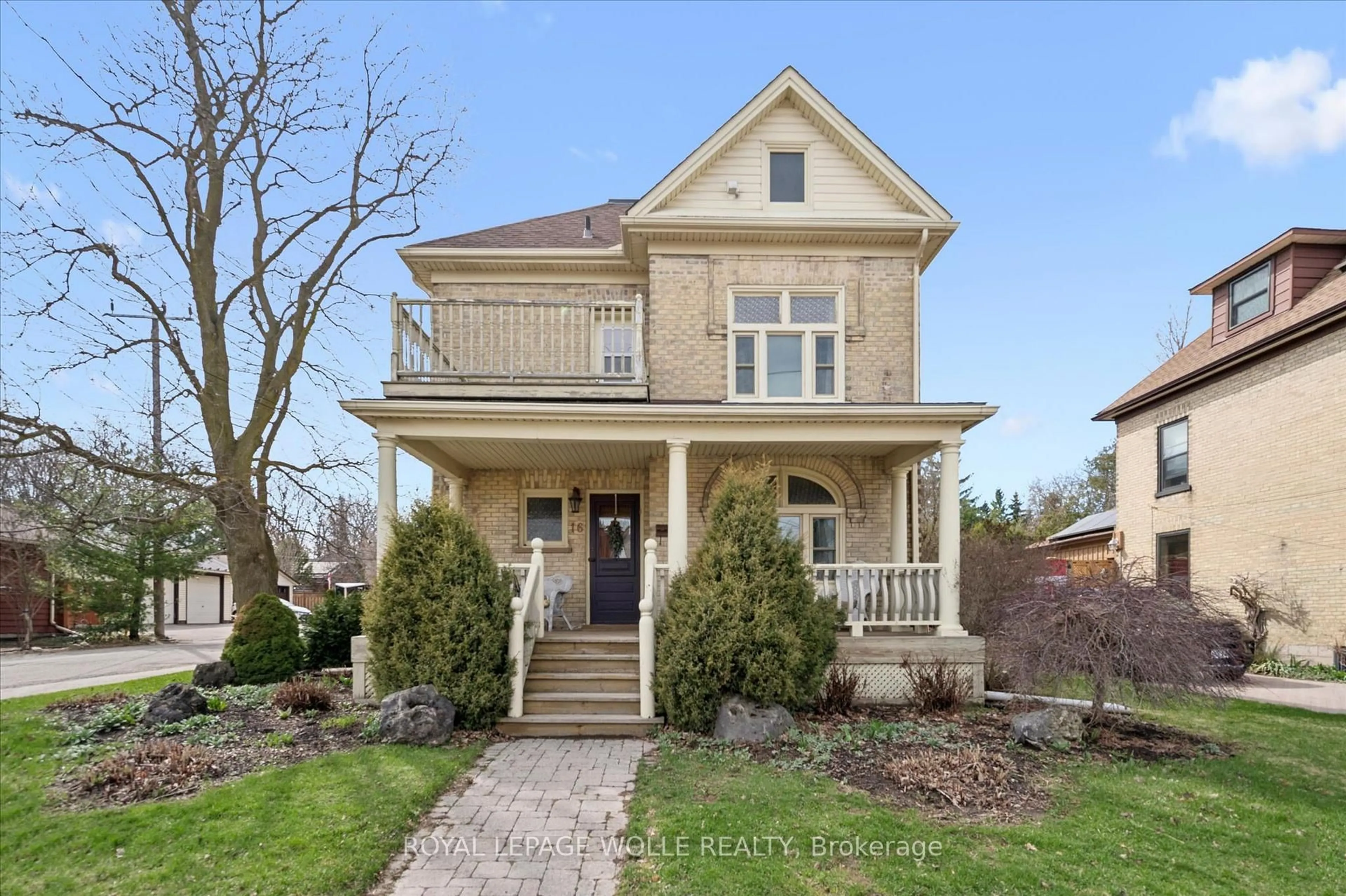 Home with brick exterior material, street for 16 Hampton St, Woolwich Ontario N3B 1X9