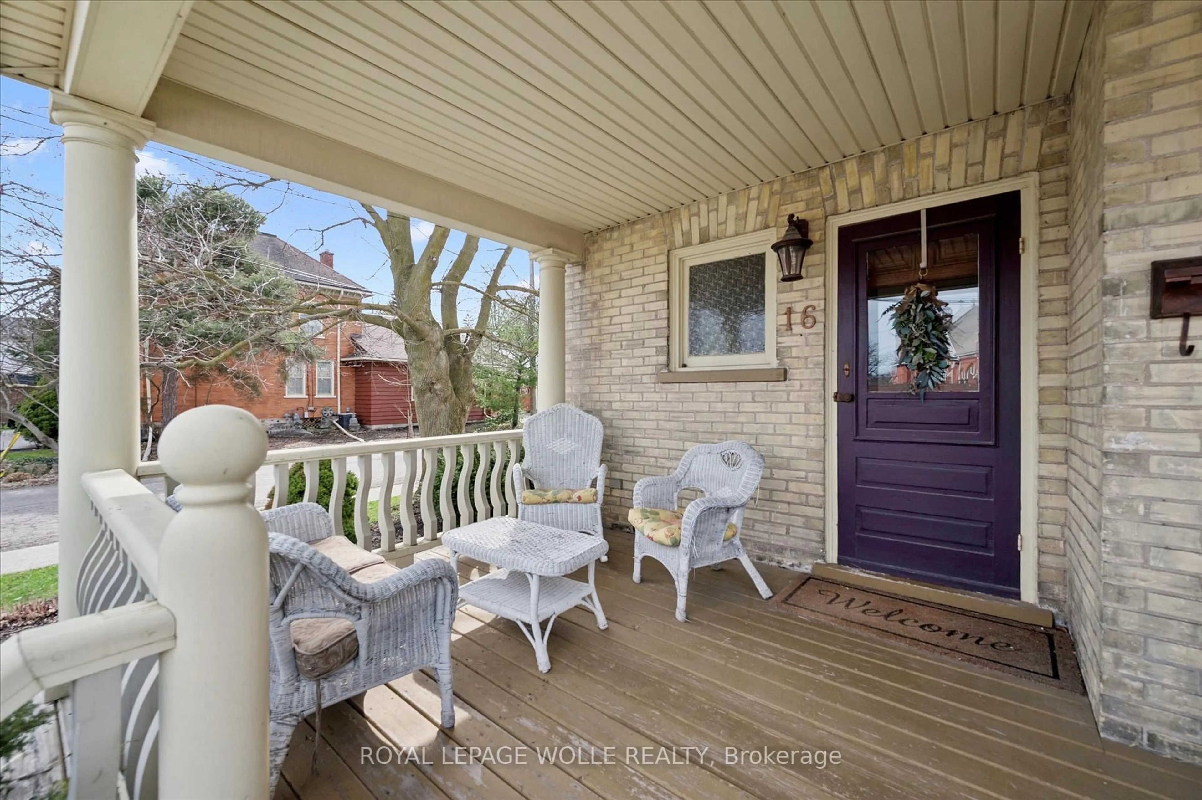 Patio, street for 16 Hampton St, Woolwich Ontario N3B 1X9