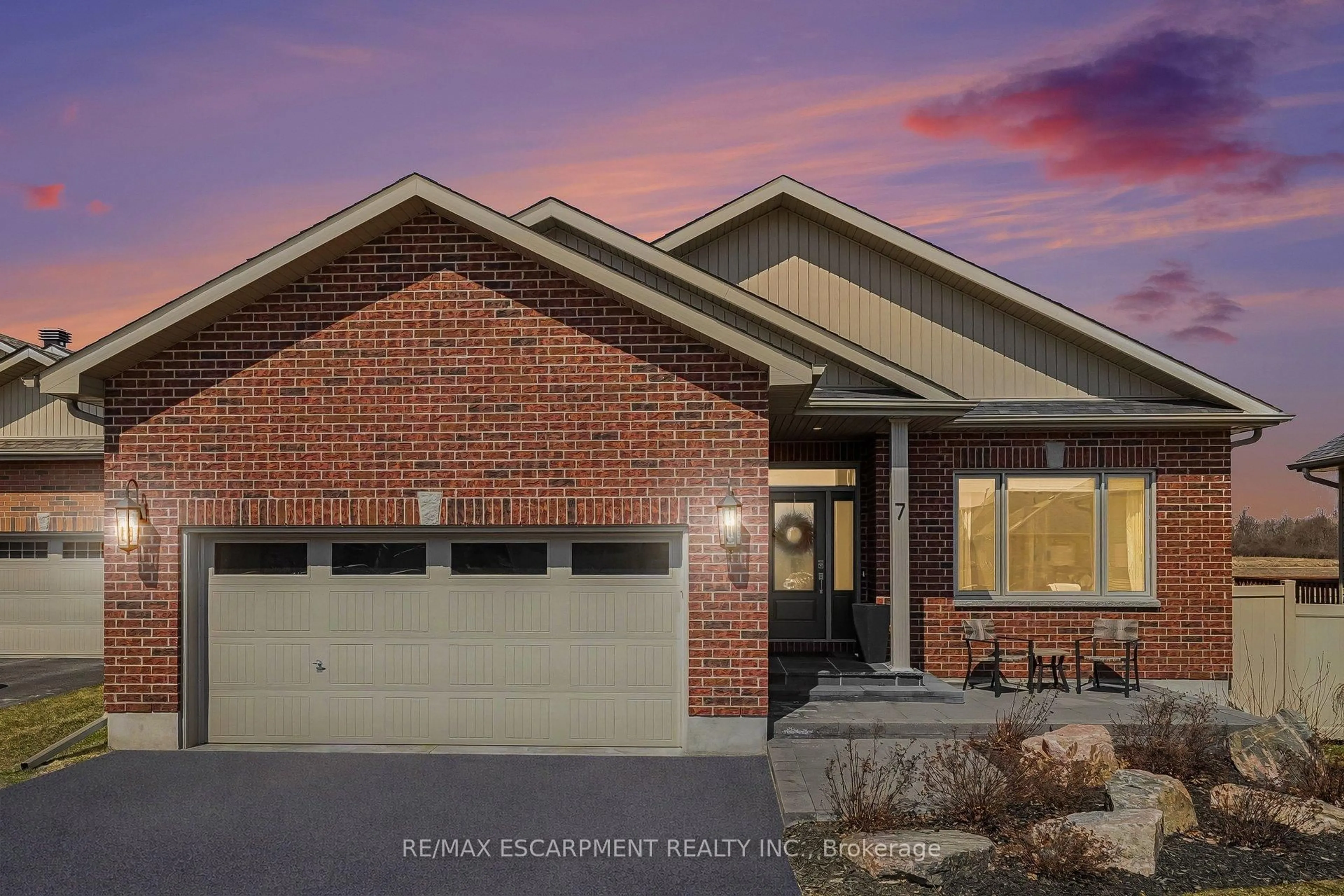 Home with brick exterior material, street for 7 Senators Gate Dr, Perth Ontario K7H 0B5