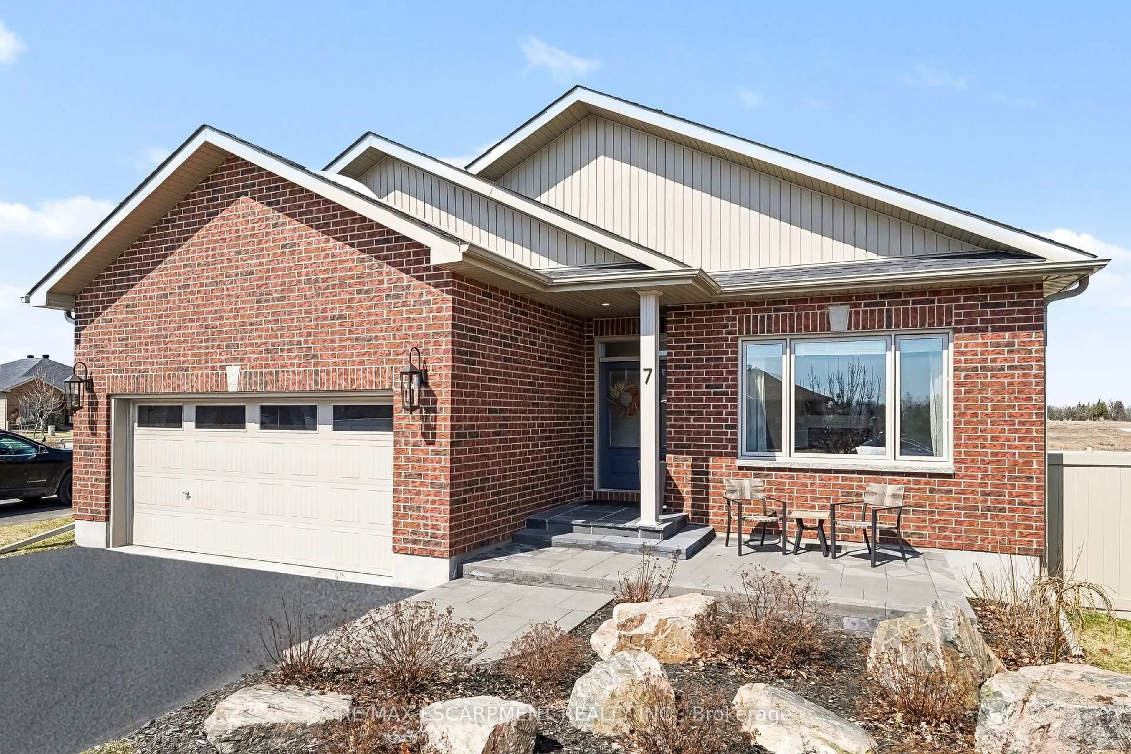 Home with brick exterior material, street for 7 Senators Gate Dr, Perth Ontario K7H 0B5