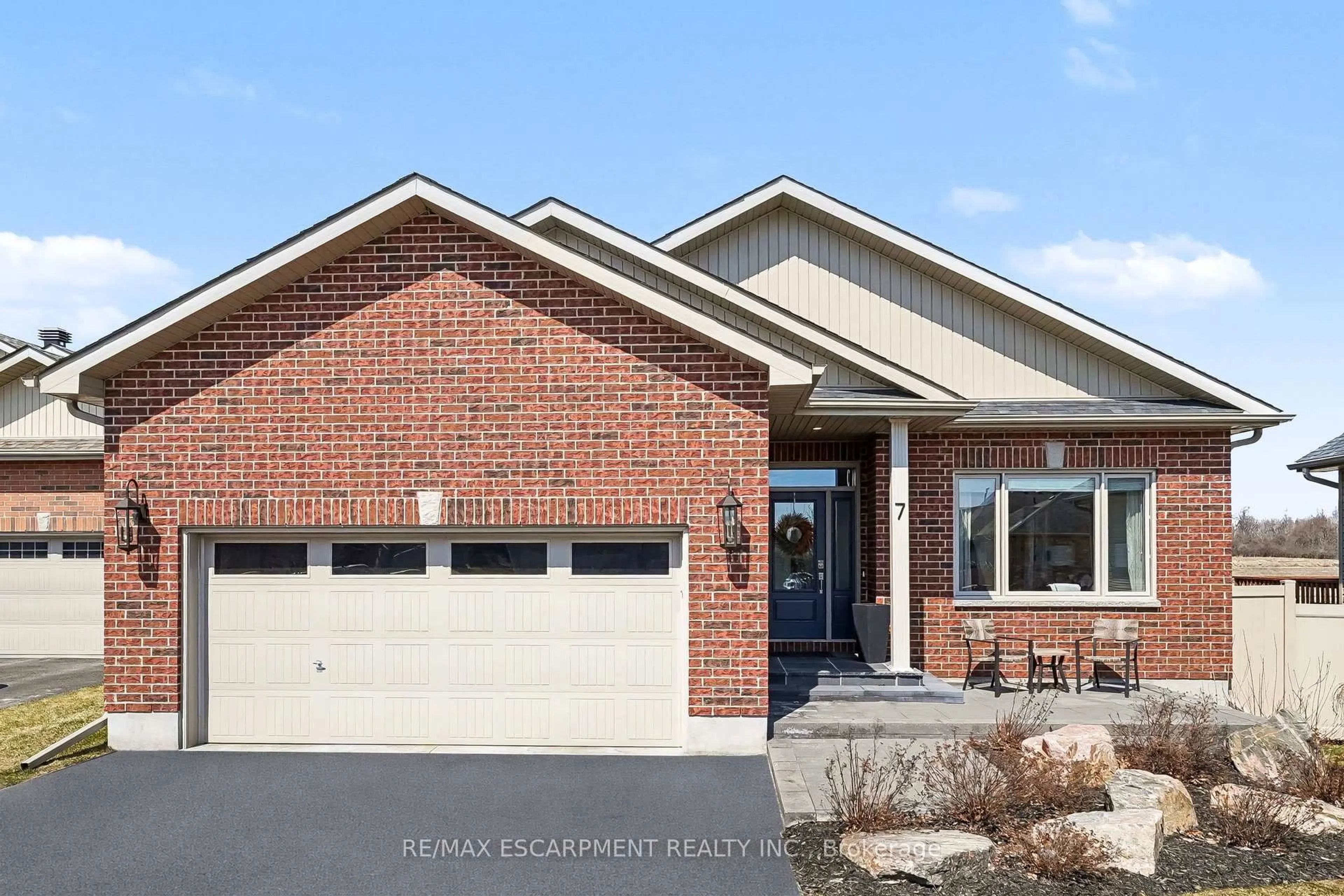 Home with brick exterior material, street for 7 Senators Gate Dr, Perth Ontario K7H 0B5