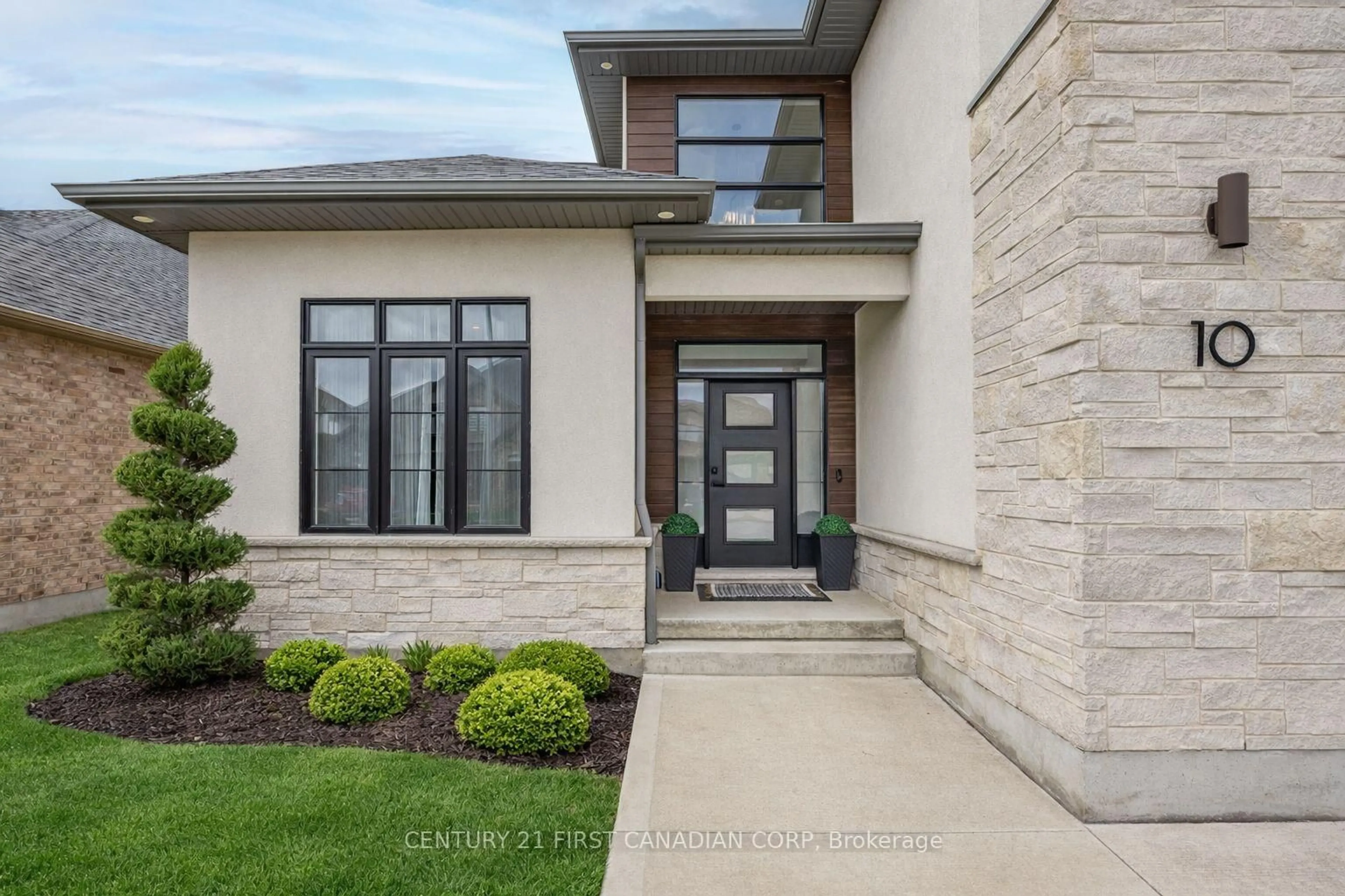 Home with brick exterior material, street for 10 Beaty Lane, Zorra Ontario N0M 2M0