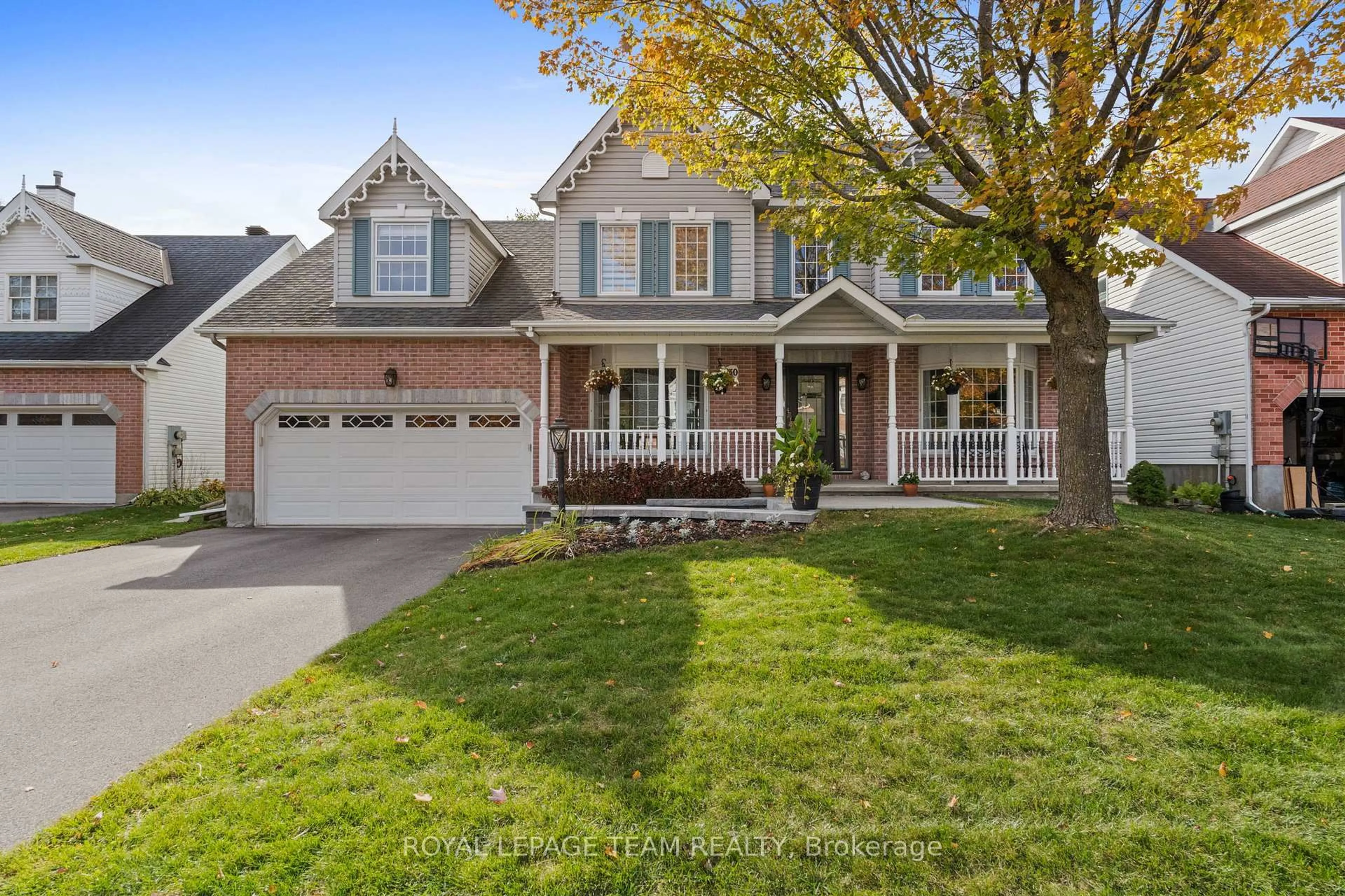 Home with brick exterior material, street for 30 Crantham Cres, Ottawa Ontario K2S 1R2