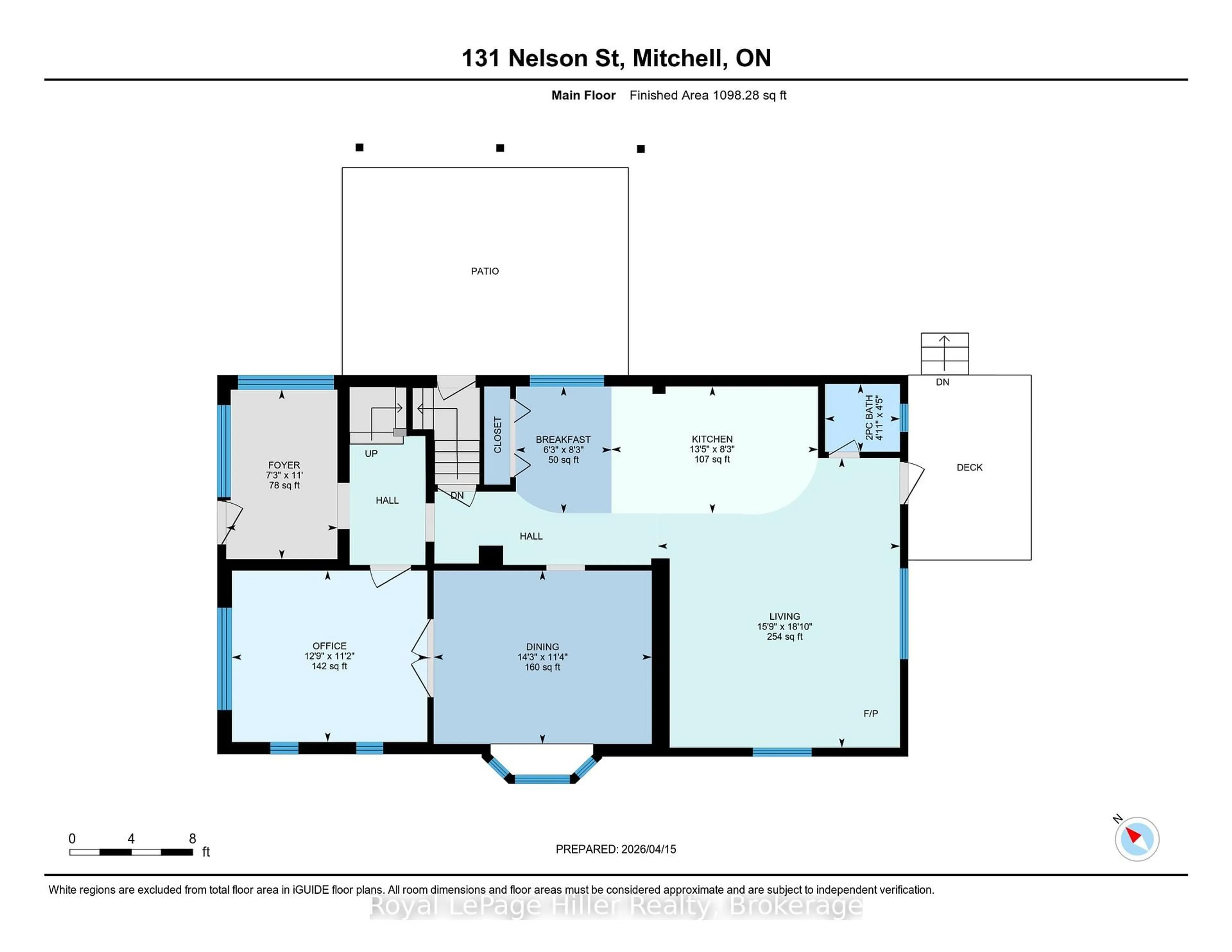 Floor plan for 131 Nelson St, West Perth Ontario N0K 1N0