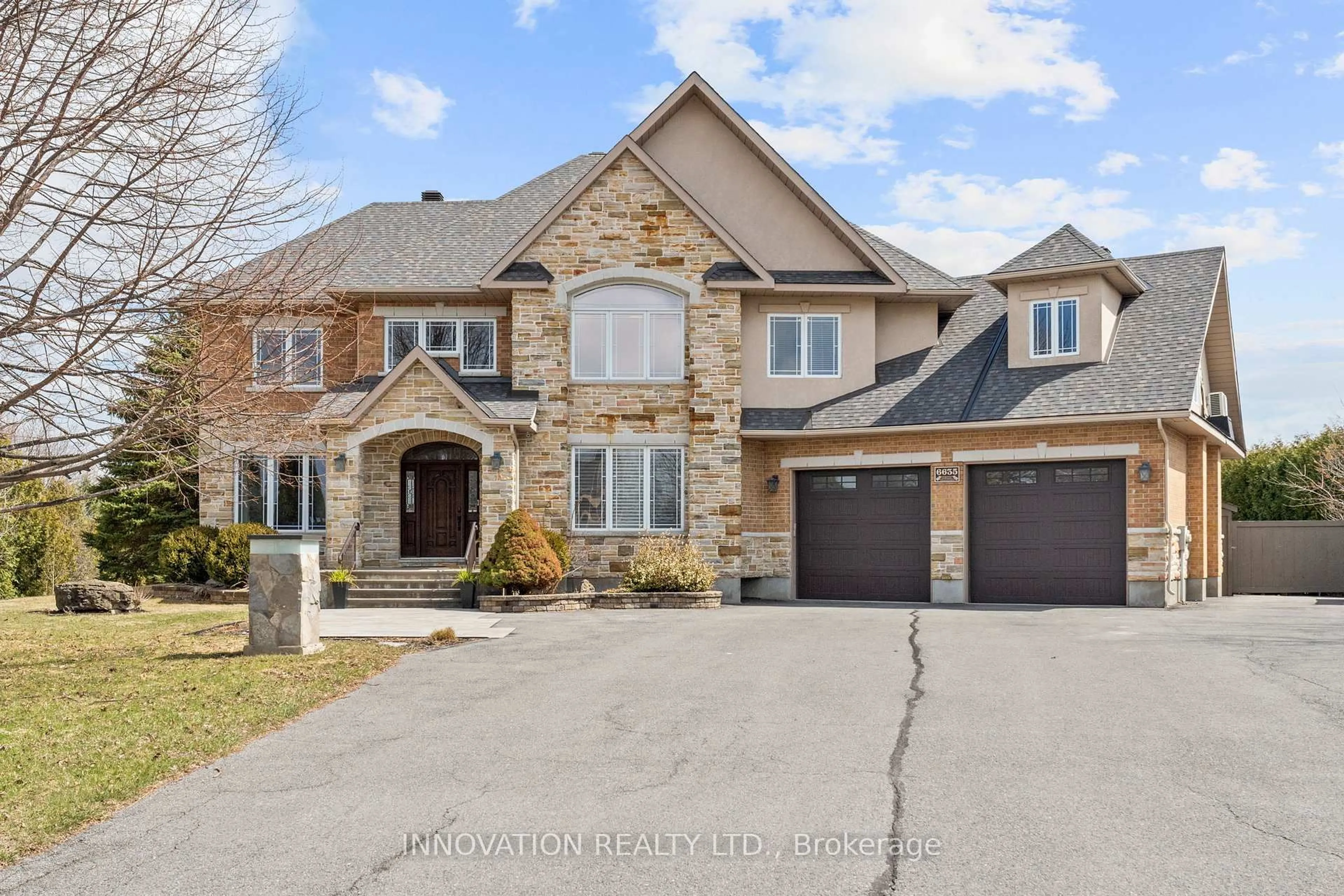 Home with brick exterior material, street for 6635 Old Forest Dr, North Gower Ontario K0A 2T0